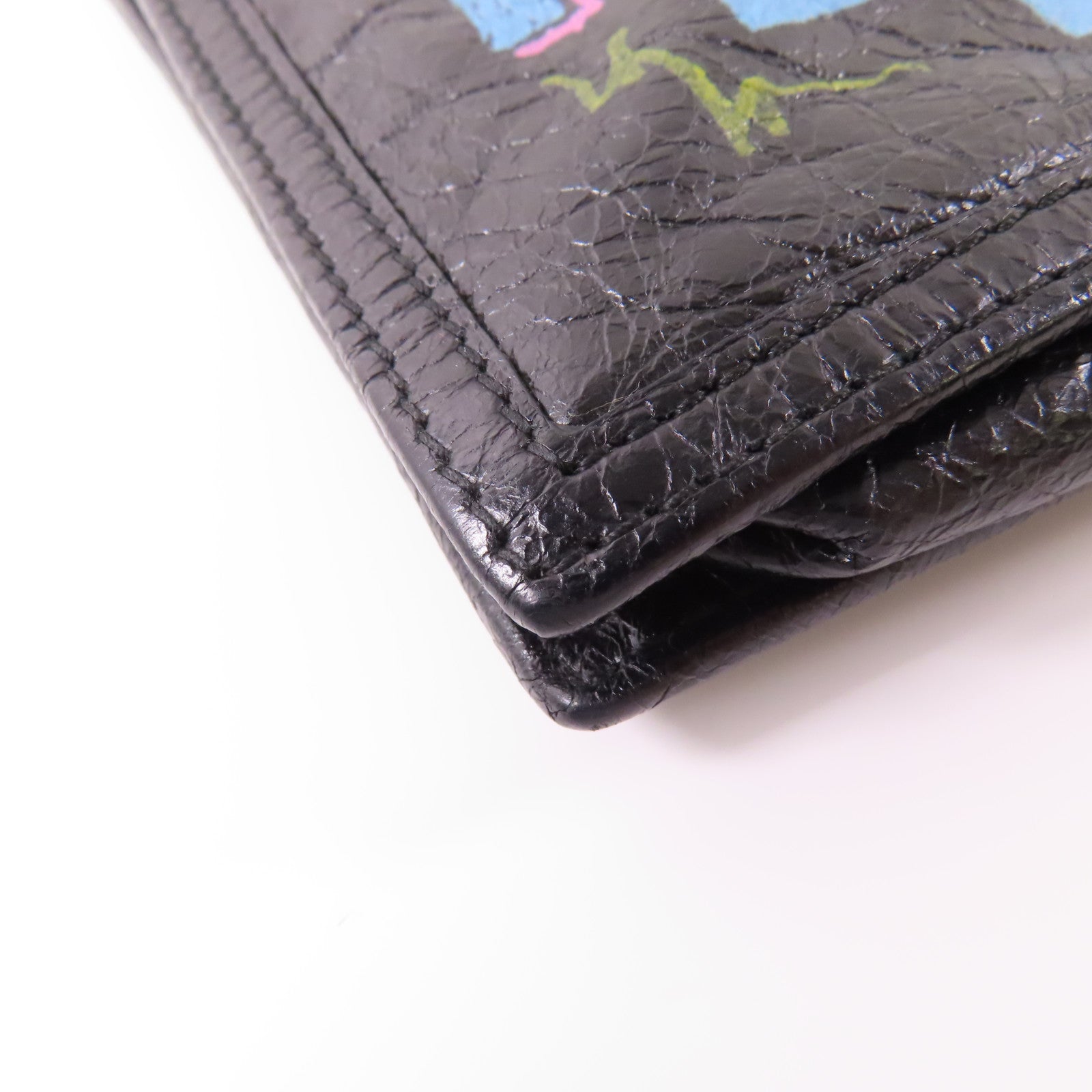 BALENCIAGA 牛皮皮革Pouch Graffiti肩背袋