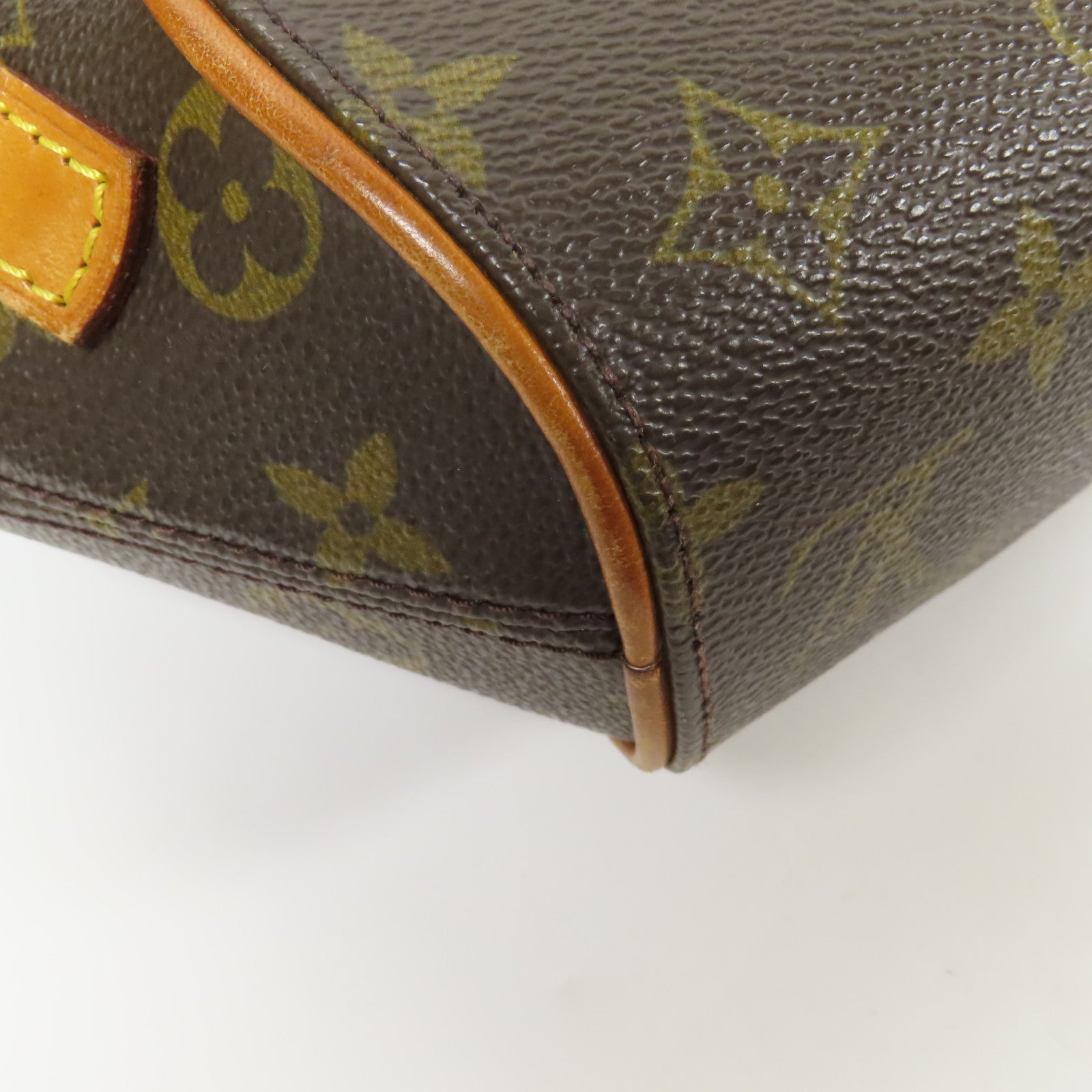 LOUIS VUITTON 【激減優惠】Monogram Ellipse Sac A Dos Backpack金扣背包棕色