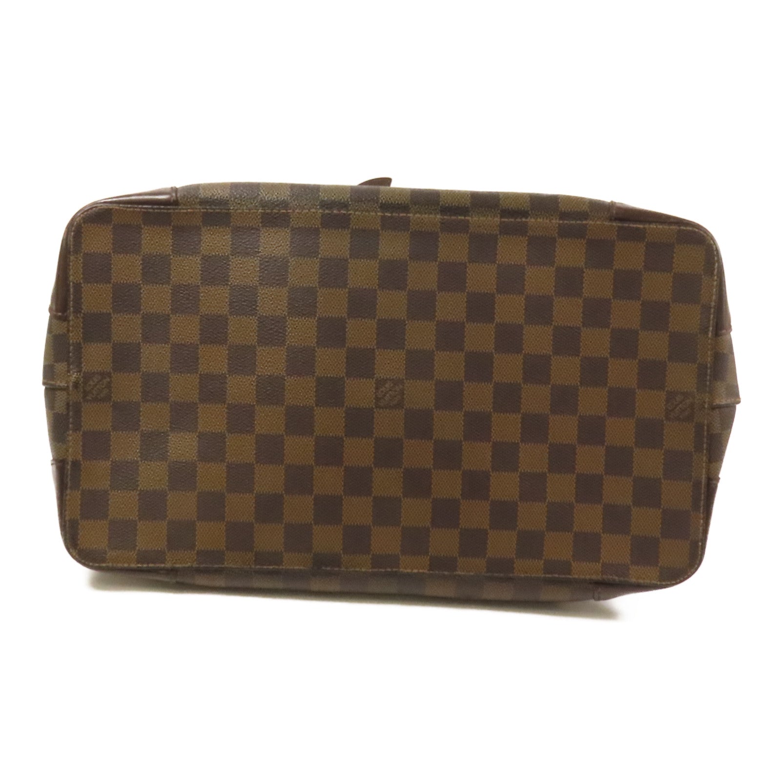 LOUIS VUITTON Damier Hampstead 金扣手挽袋