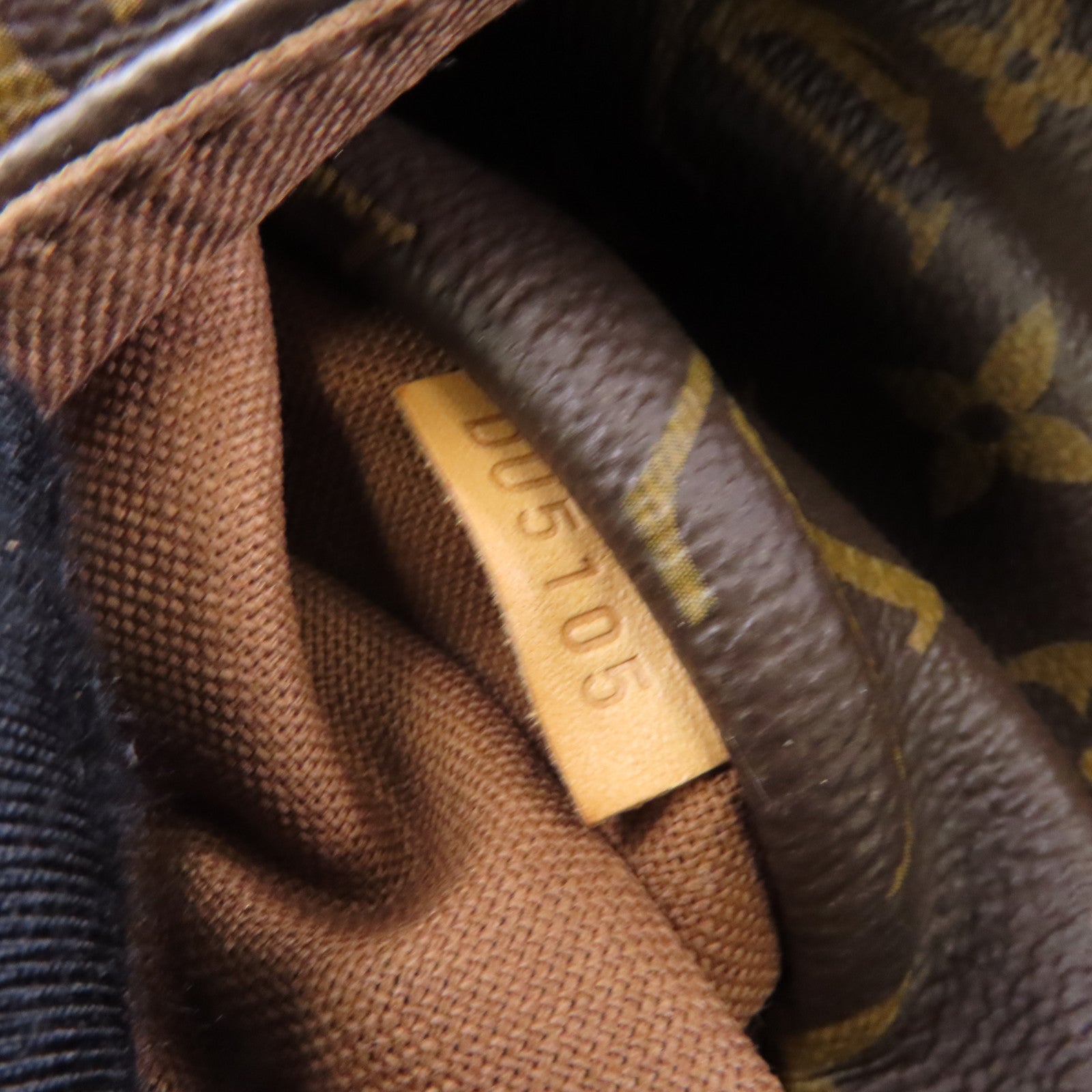 LOUIS VUITTON Monogram Totally PM金扣手挽袋棕色