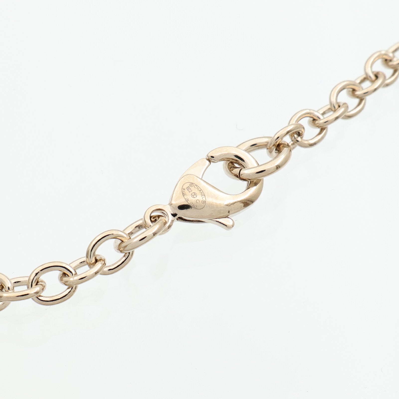 CHANEL 金屬/琺瑯Lion Book Locket項鍊