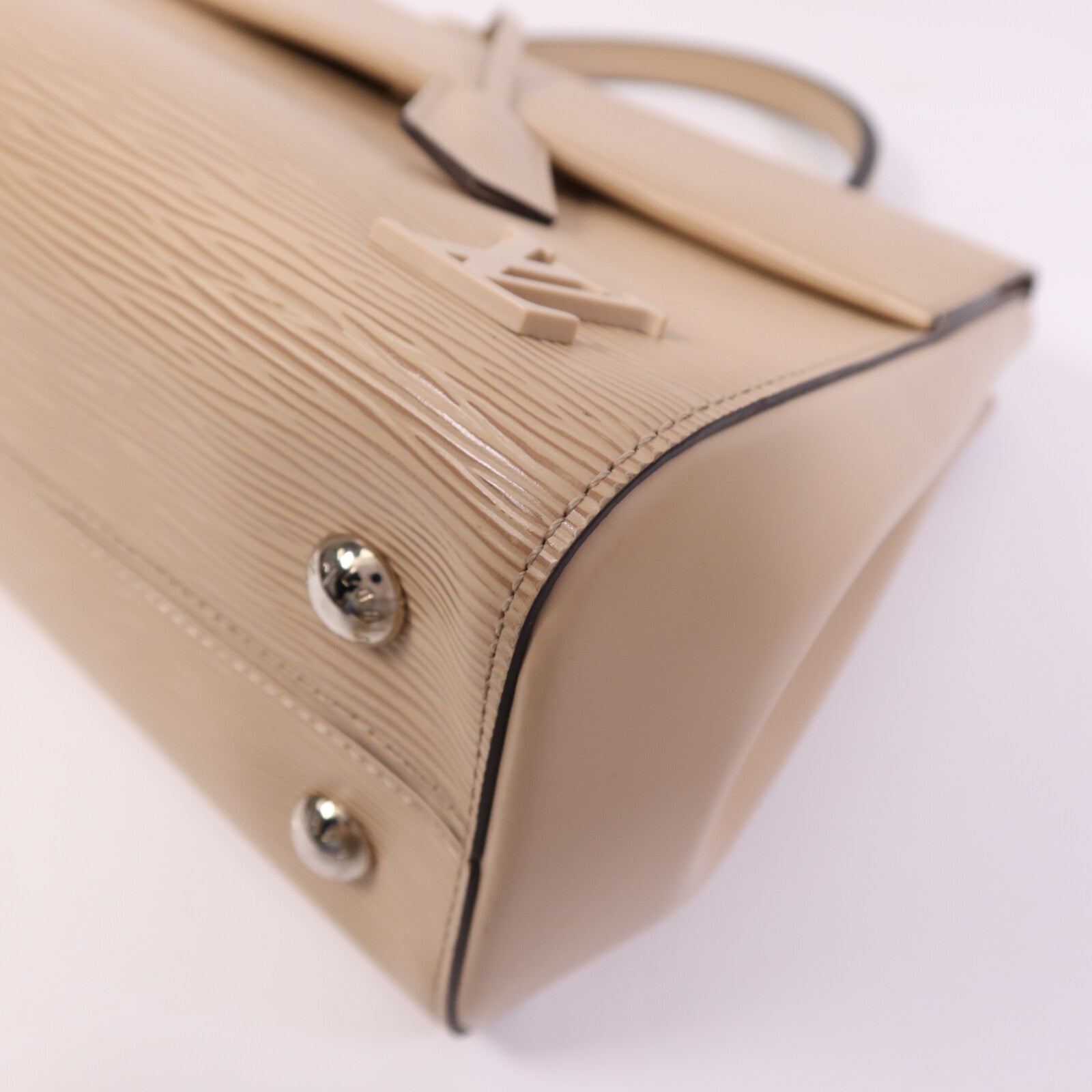 LOUIS VUITTON Epi Cluny MM銀扣手挽肩背兩用袋