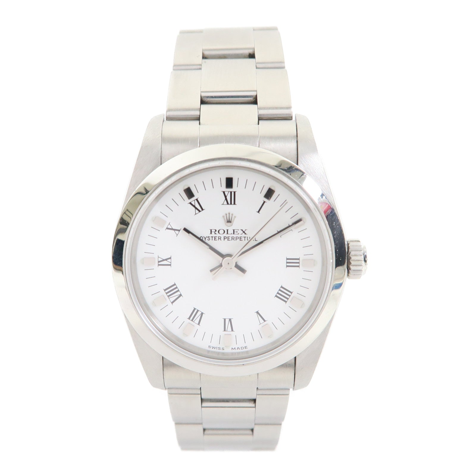 ROLEX Oyster Perpetual 31mm不鏽鋼手錶自動機芯白色