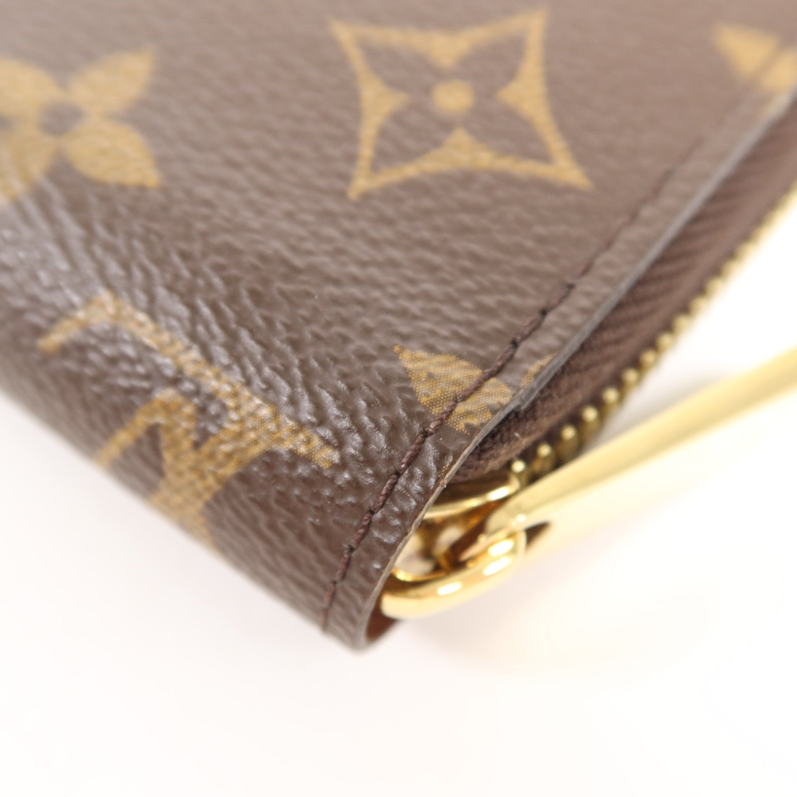 LOUIS VUITTON Monogram Zipper Long Wallet金扣長錢包