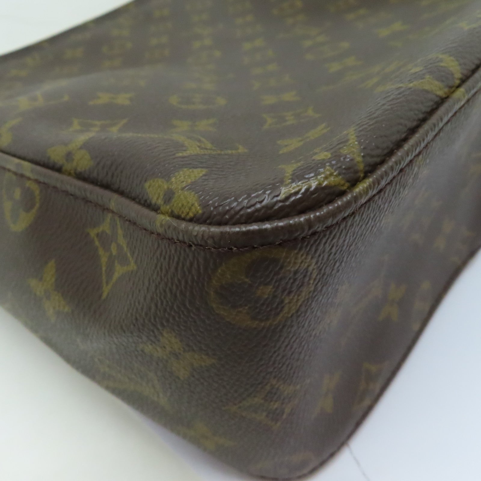 LOUIS VUITTON 【激減優惠】Monogram Looping GM金扣肩背袋啡色