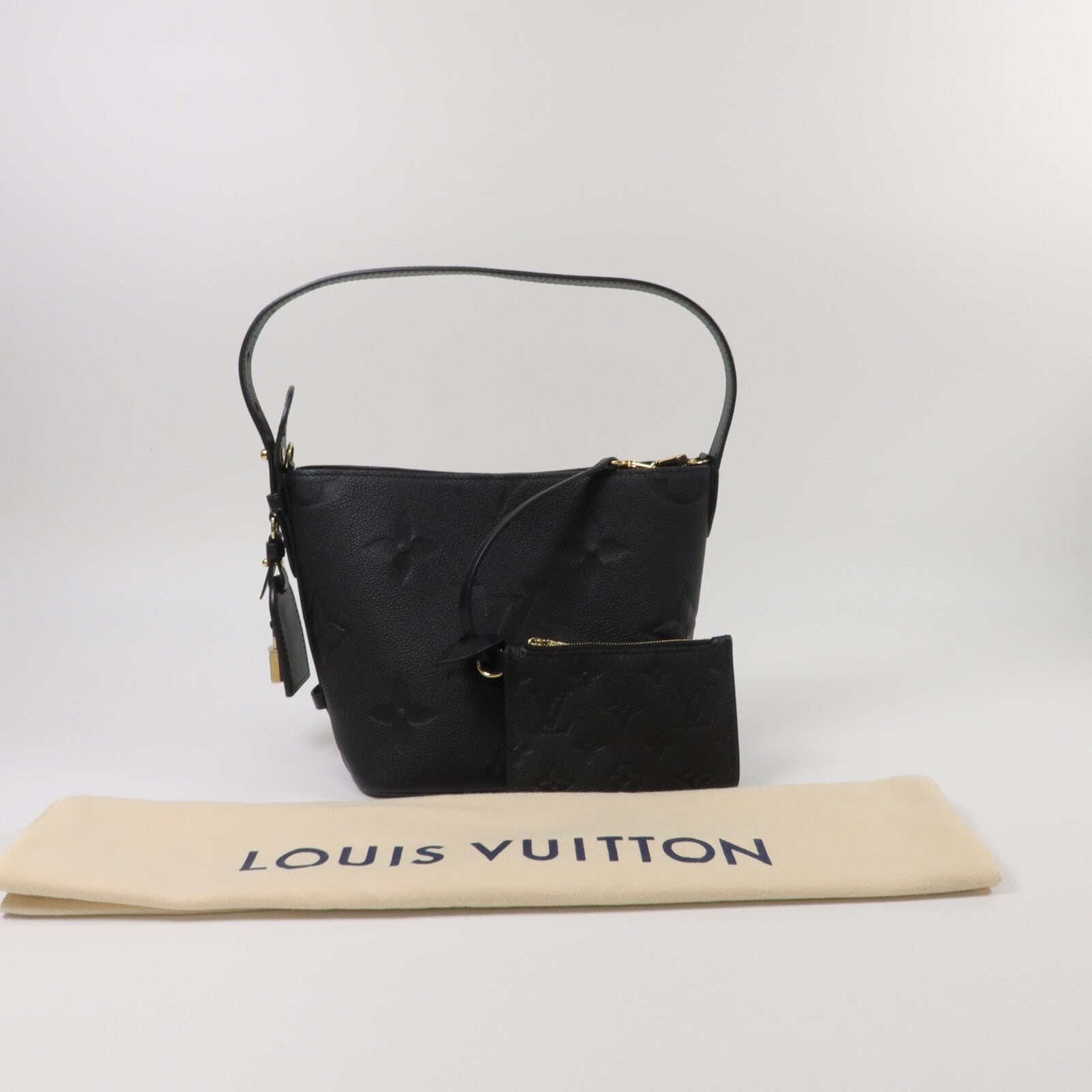 LOUIS VUITTON Monogram Empreinte All In BB肩背袋