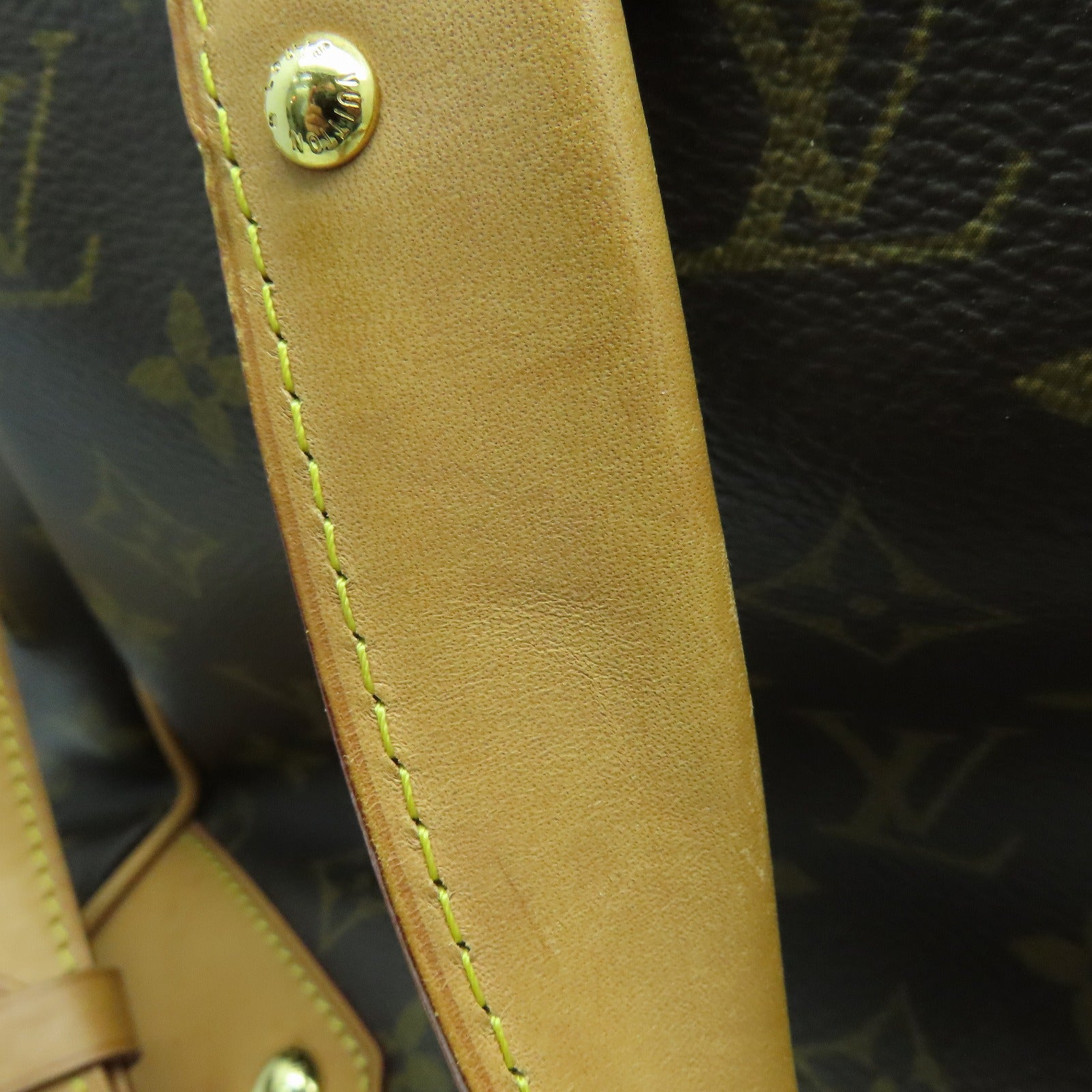 LOUIS VUITTON Mongram Retrio PM 2 Way Shoulder Tote Bag金扣手挽肩背两用袋啡色