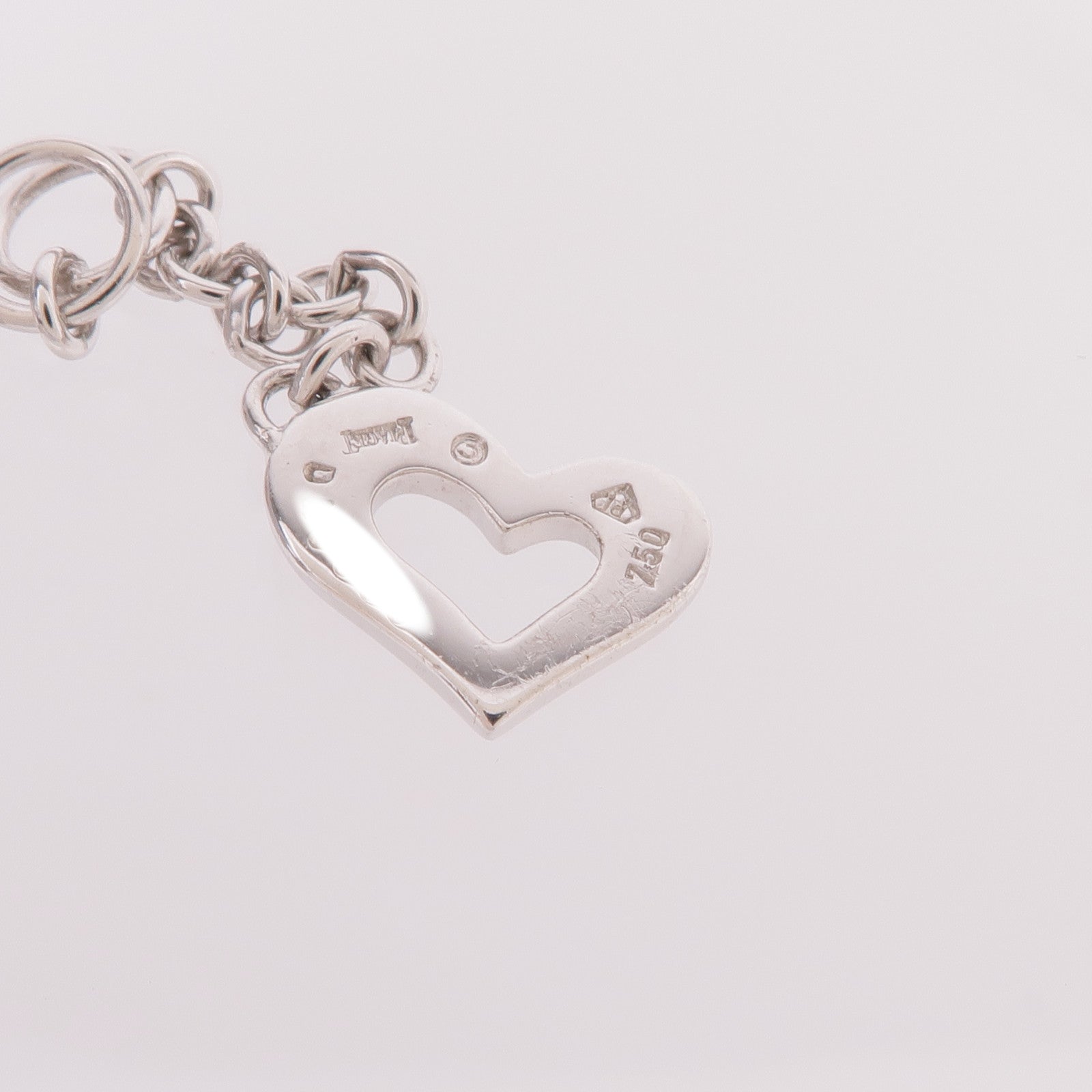 PIAGET 18K白金/皮革Diamond Choker鑽石項鍊