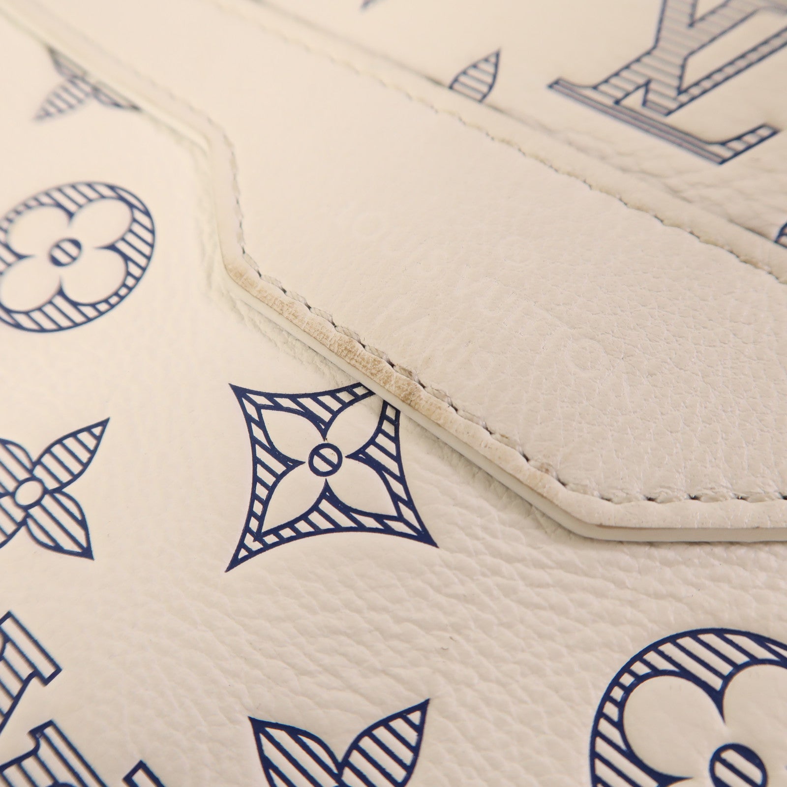 LOUIS VUITTON LV Trio Messenger Shoulder Bag M24754 Monogram Shadow White