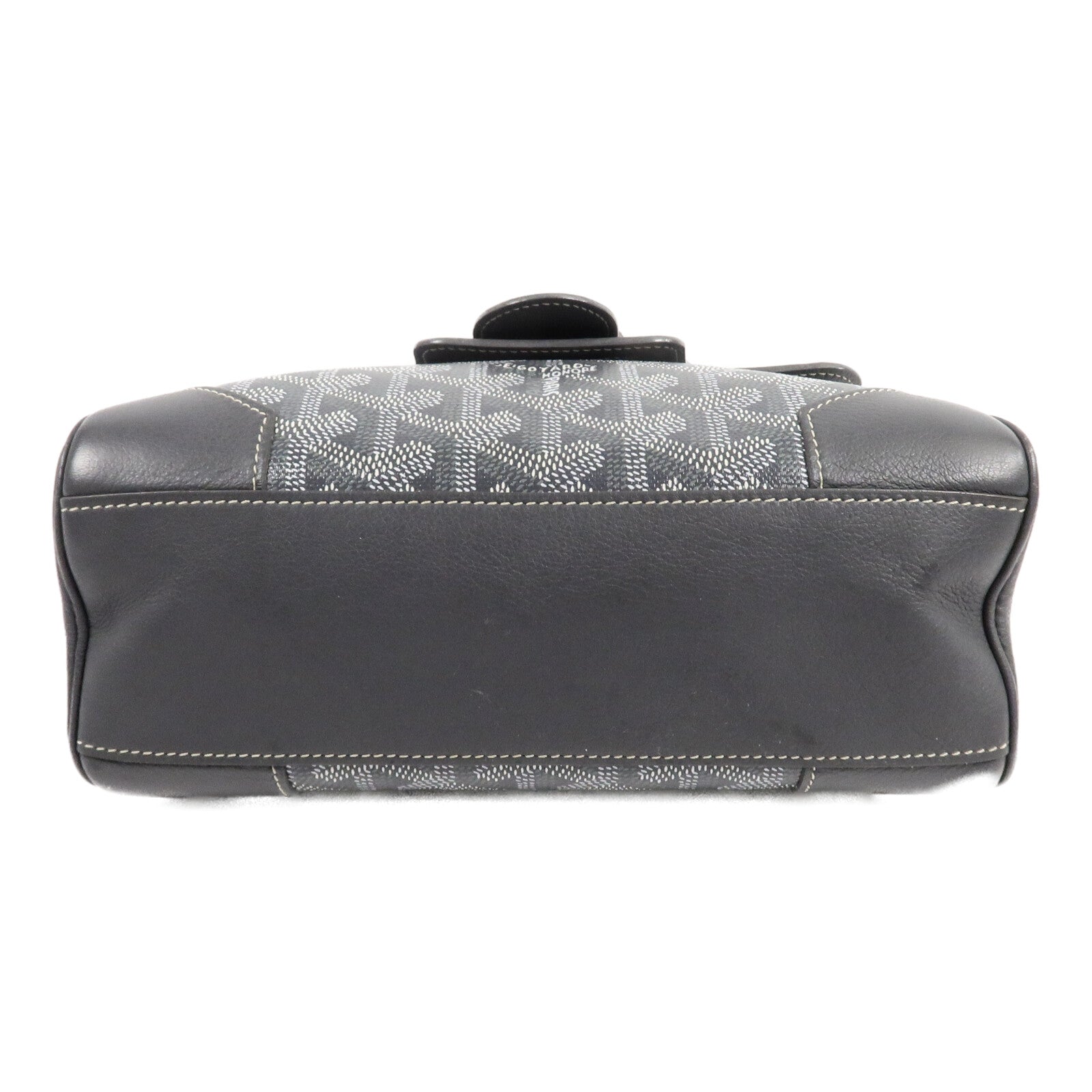 GOYARD 塗層帆布/牛皮皮革Saigon手挽肩背兩用袋