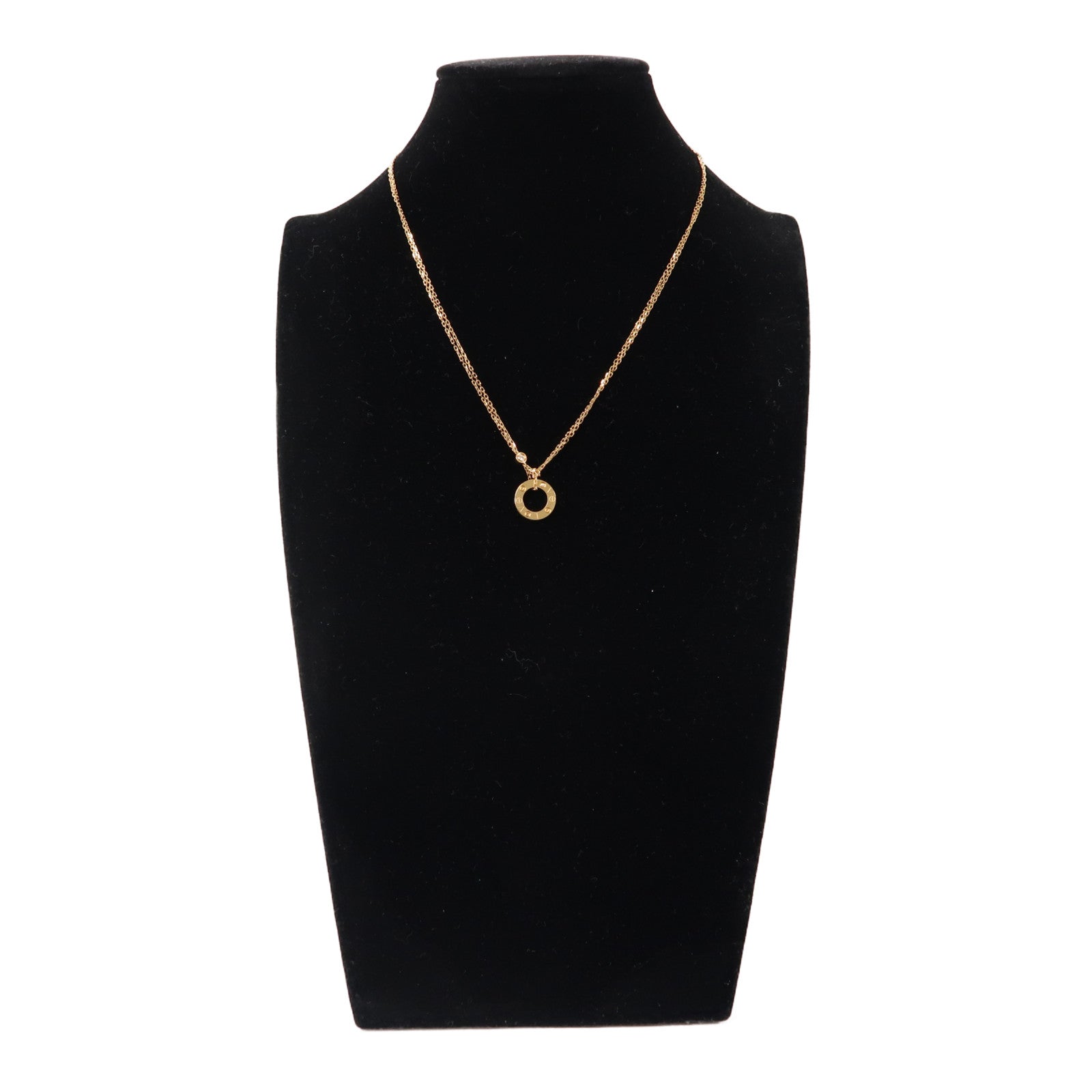 CARTIER 18K玫瑰金Love Necklace項鍊