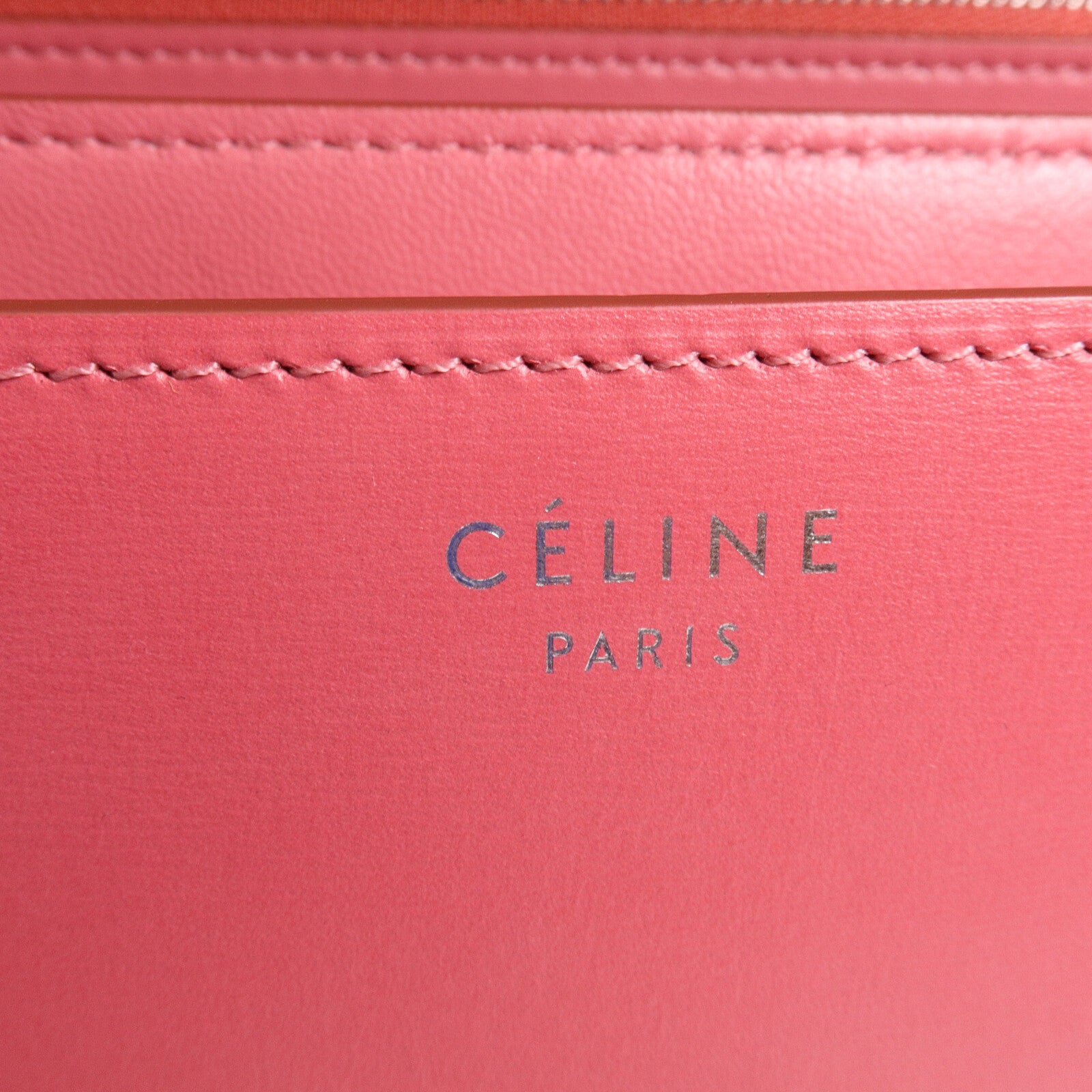 CELINE 牛皮皮革Classic Box Medium肩背袋