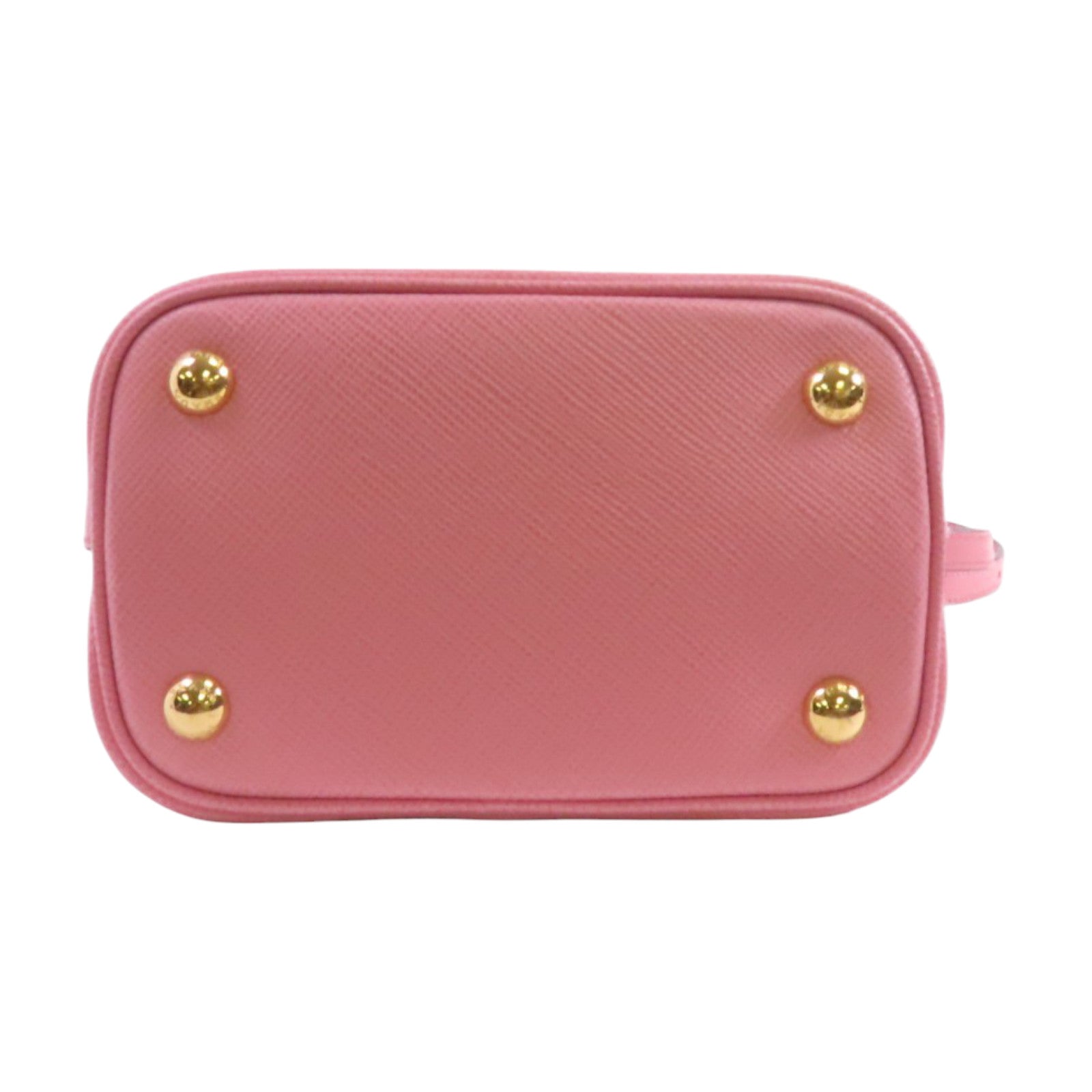 PRADA Saffianopo皮革2Way Shoulder Bag金扣手挽肩背兩用袋