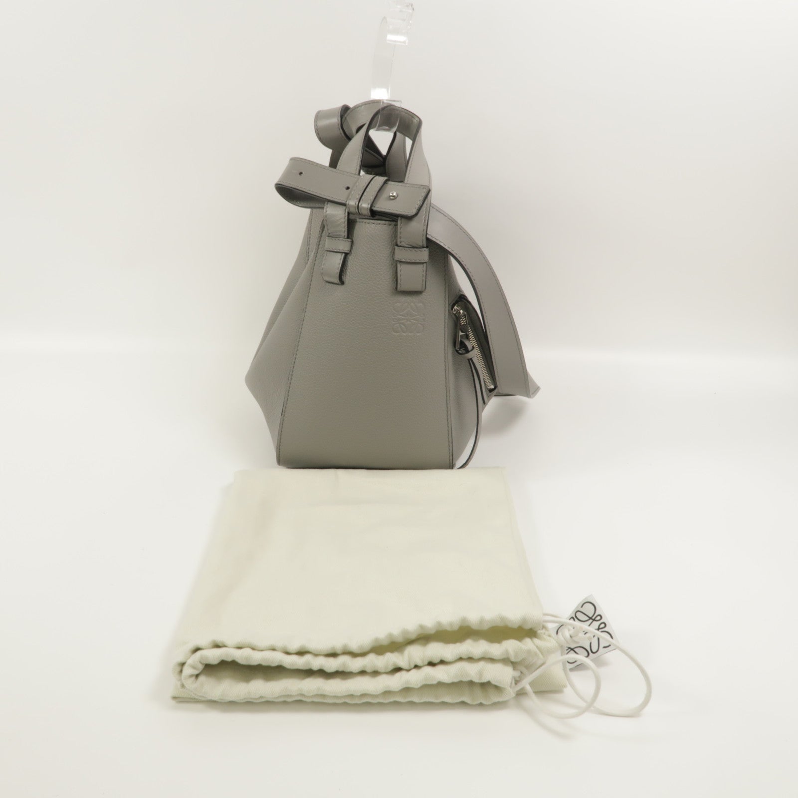 LOEWE 牛皮皮革Hammock Small肩背袋