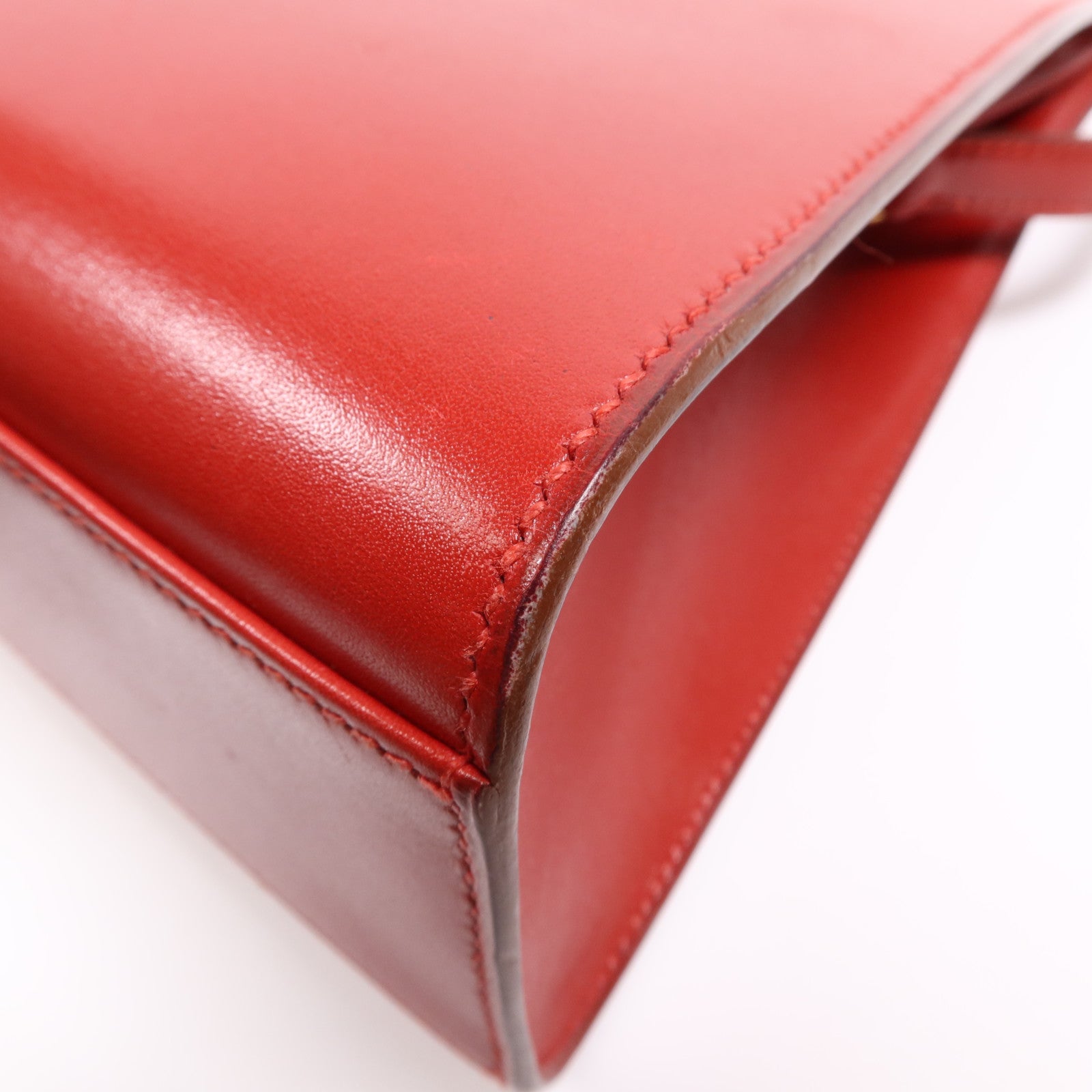 HERMES Box Calf皮革Sac Kelly Sport金扣肩背袋