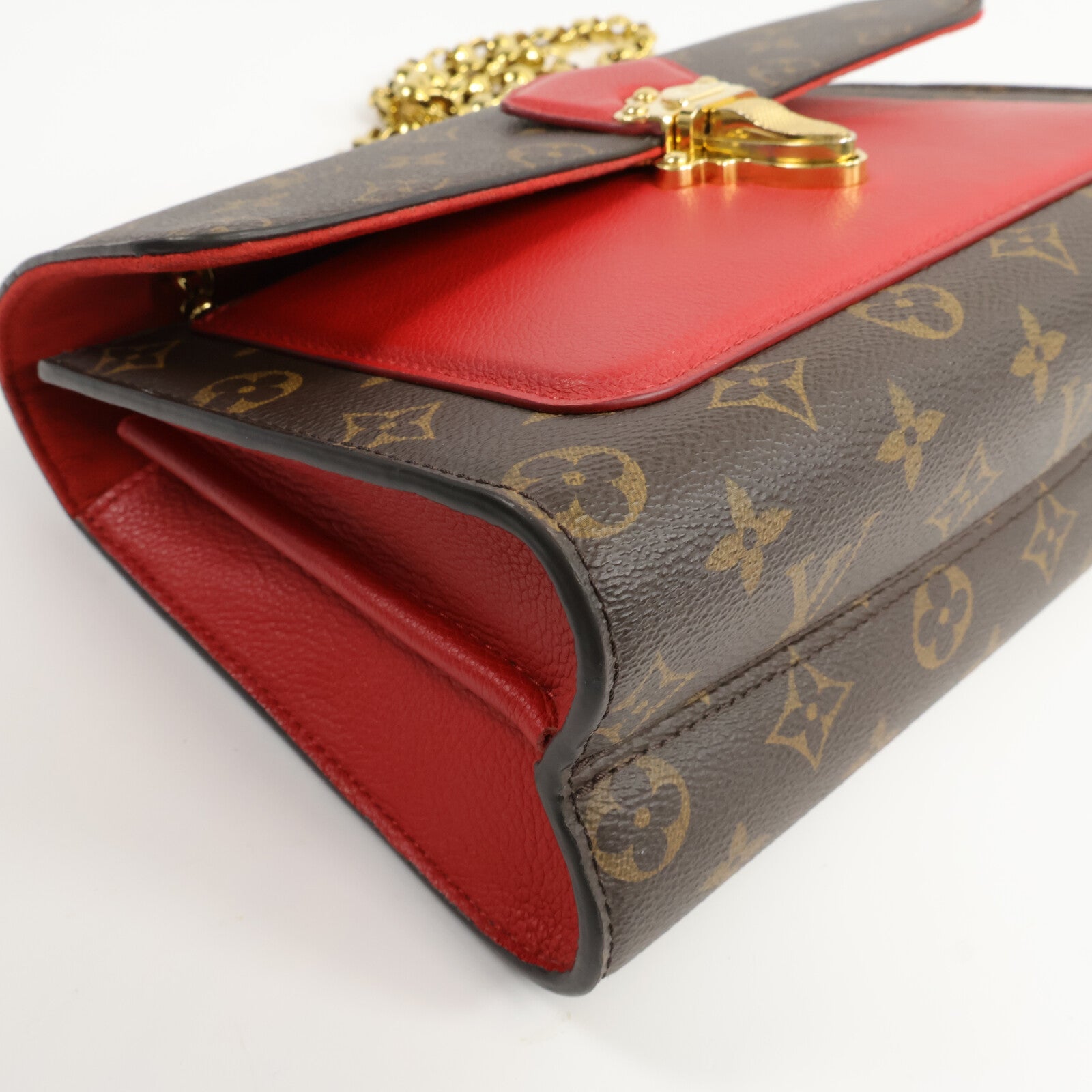 LOUIS VUITTON Monogram Victoire鏈帶肩背袋
