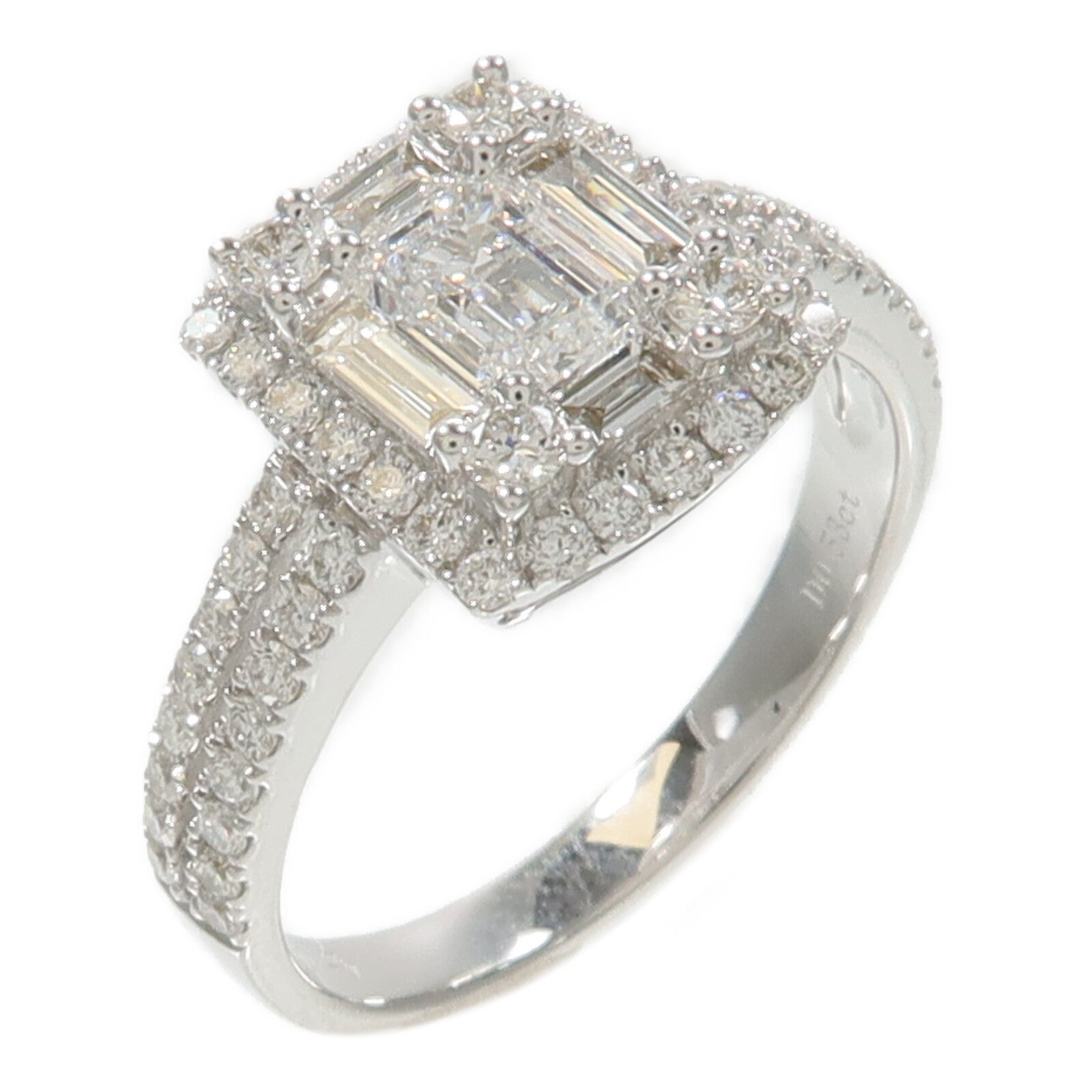 JEWELRY 18K白金Diamond Ring鑽石戒指