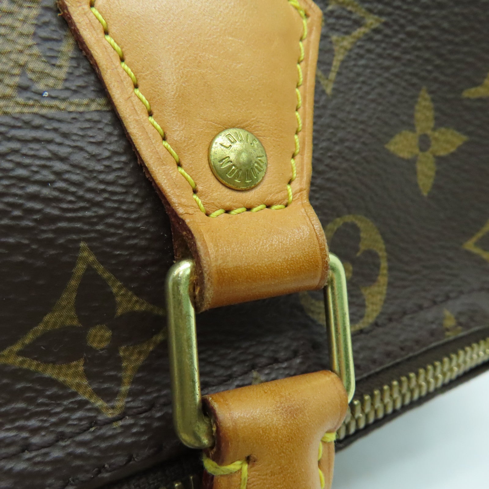 LOUIS VUITTON Monogram Speedy Bandouliere 30手挽肩背兩用袋啡色