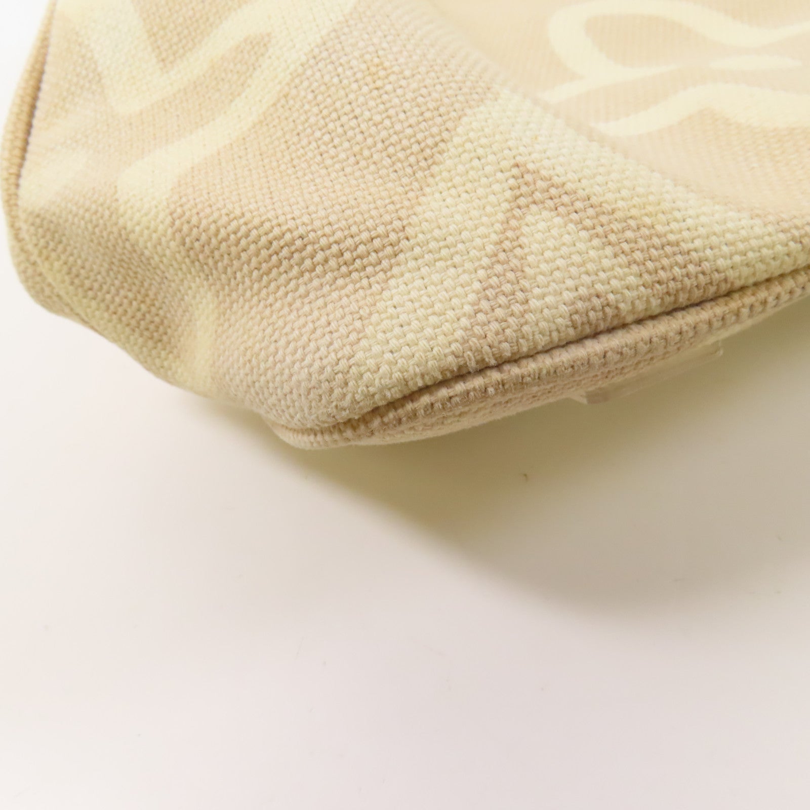 LOUIS VUITTON LV GHW Tahitienne PM Shoulder Tote Bag M95674 Canvas Beige