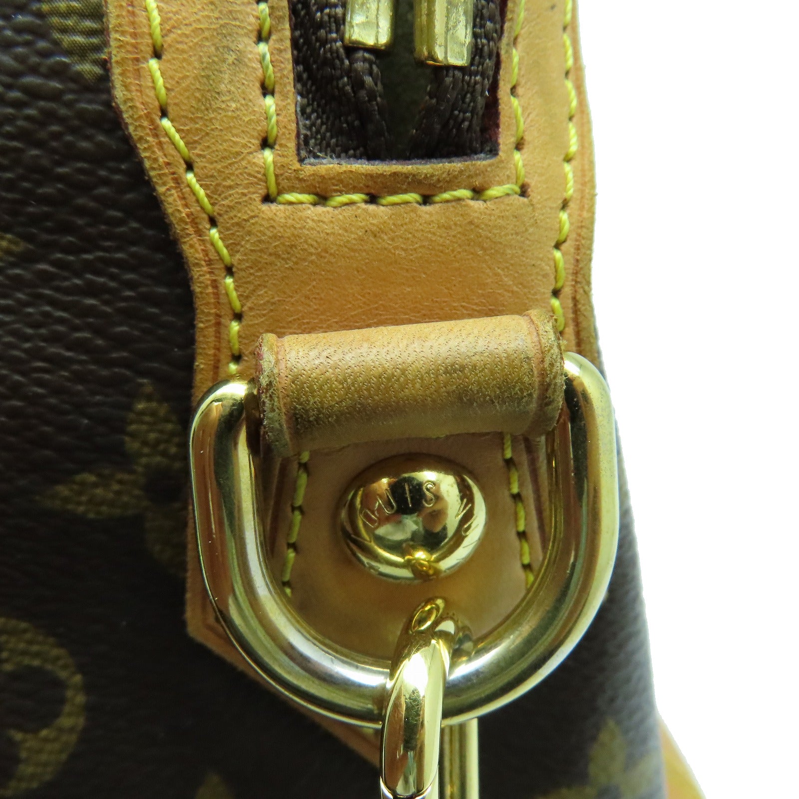LOUIS VUITTON Mongram Retrio PM 2 Way Shoulder Tote Bag金扣手挽肩背两用袋啡色