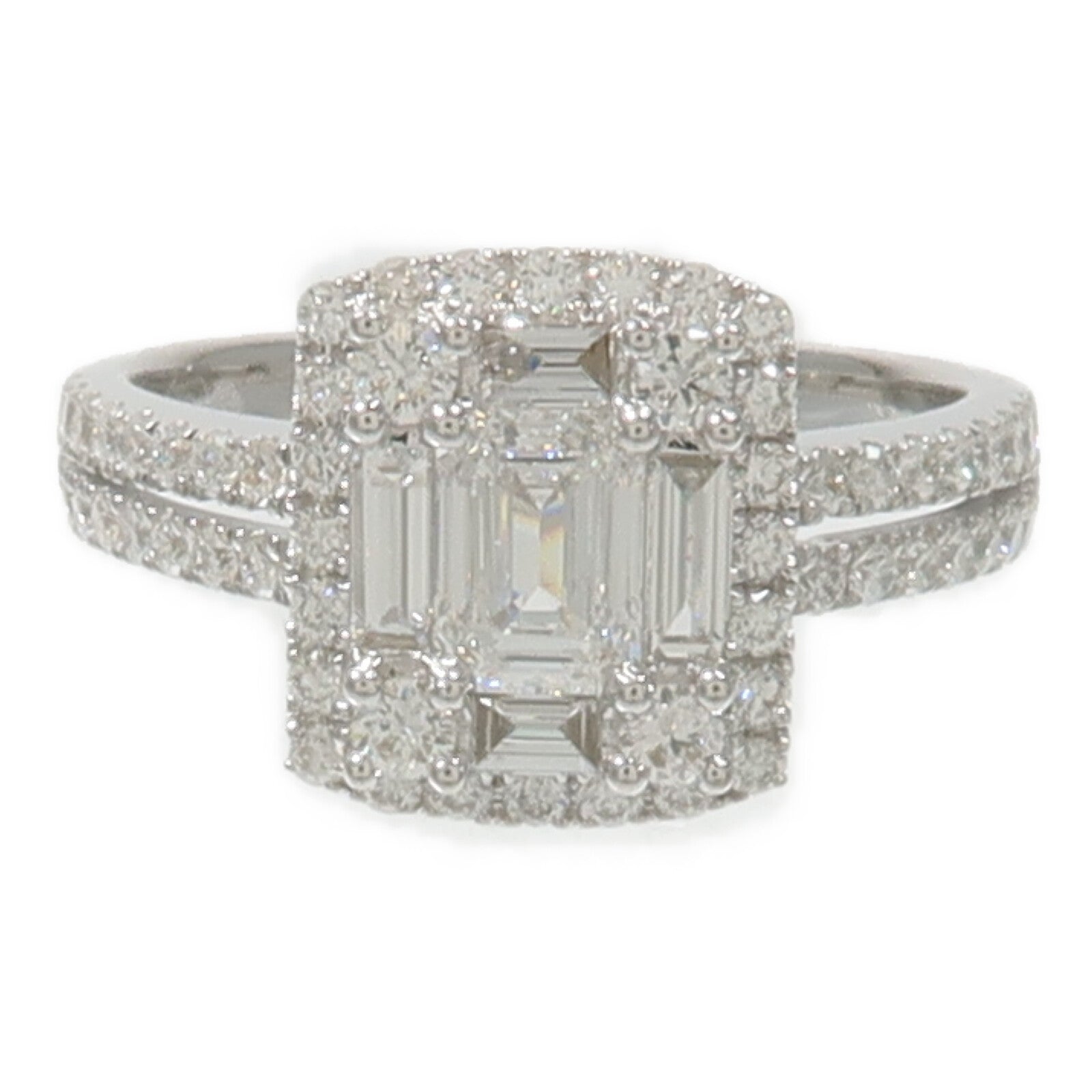 JEWELRY 18K白金Diamond Ring鑽石戒指