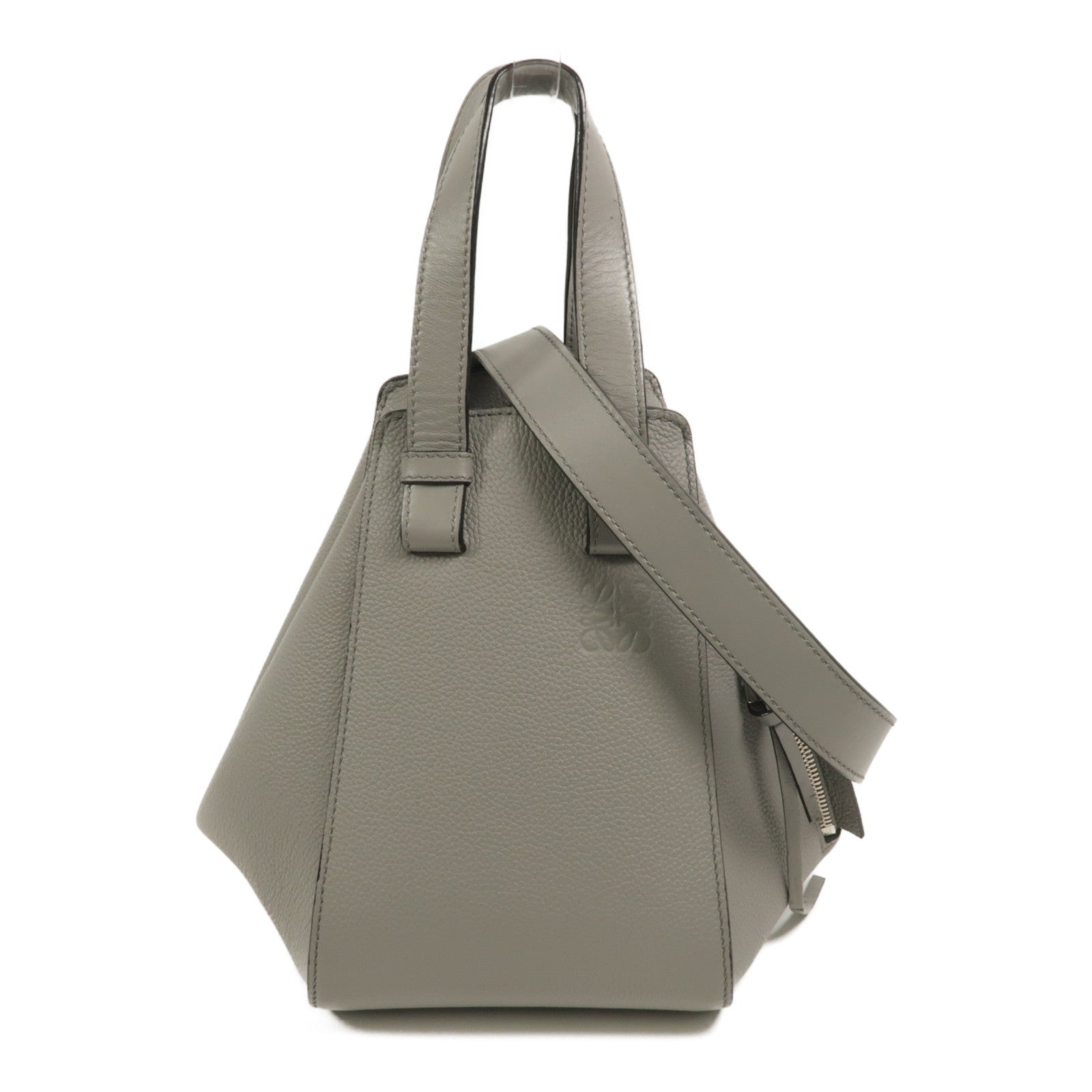 LOEWE 牛皮皮革Hammock Small肩背袋