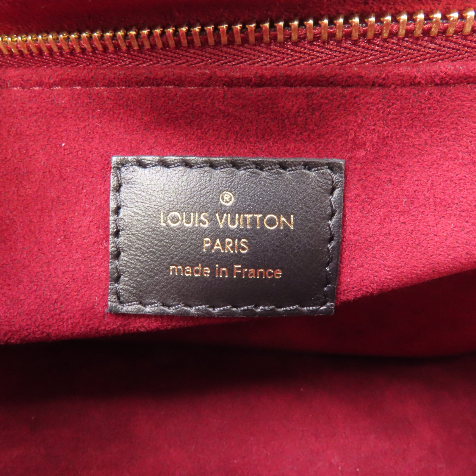 LOUIS VUITTON Monogram Passy金扣鏈帶肩背袋棕色