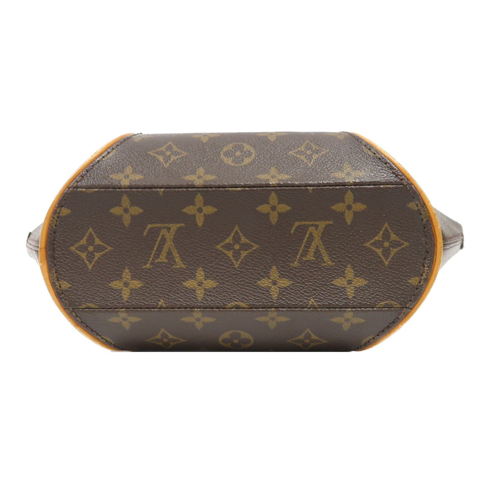 LOUIS VUITTON 【激減優惠】Monogram Ellipse PM金扣手挽袋啡色