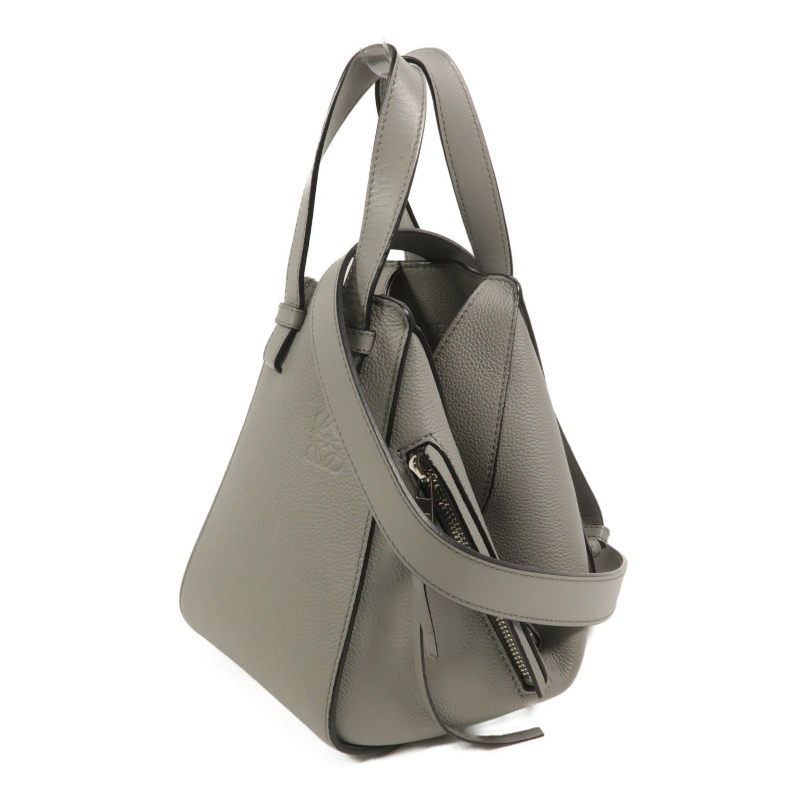 LOEWE 牛皮皮革Hammock Small肩背袋