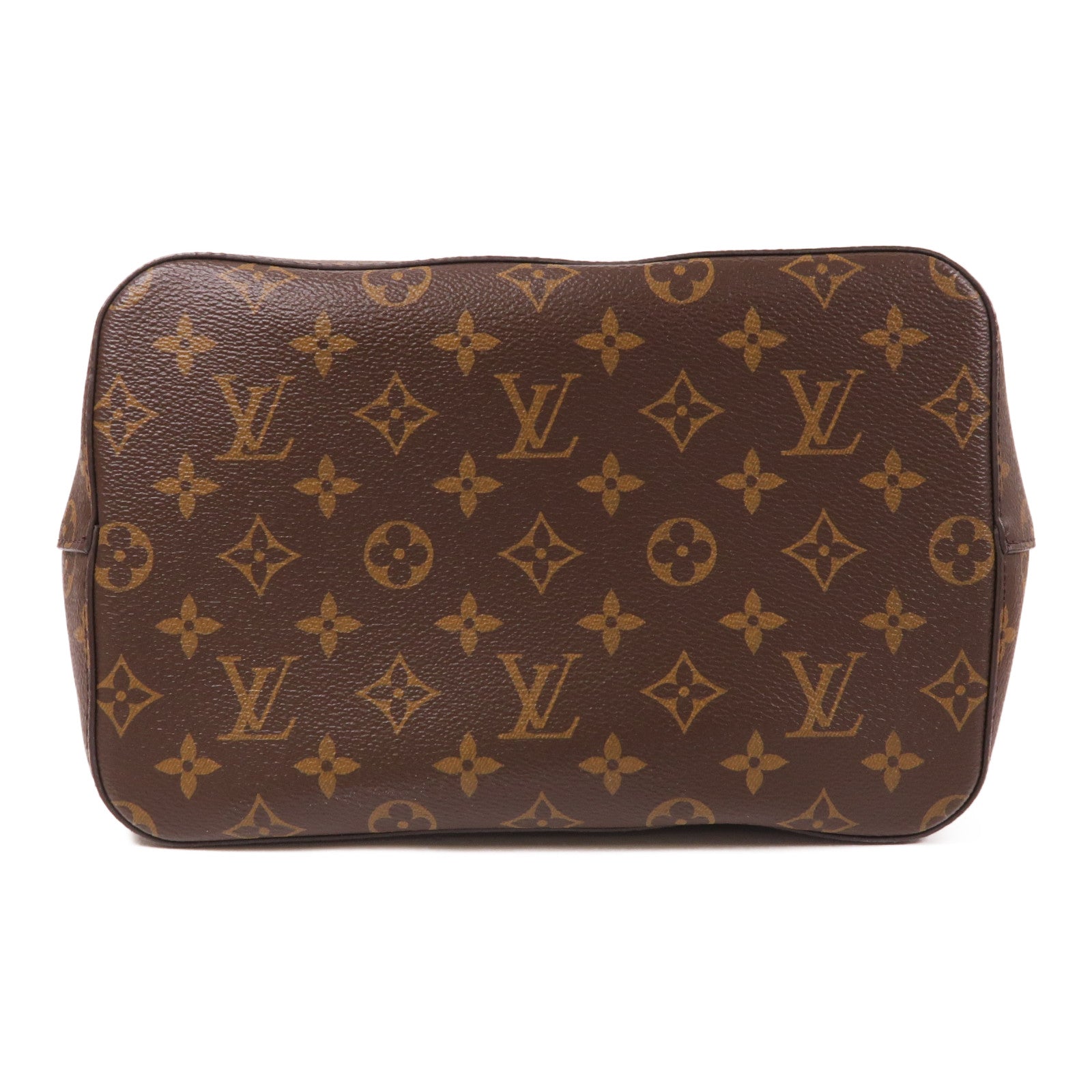 LOUIS VUITTON Monogram Neo Noe MM金扣肩背袋棕色/粉紅色
