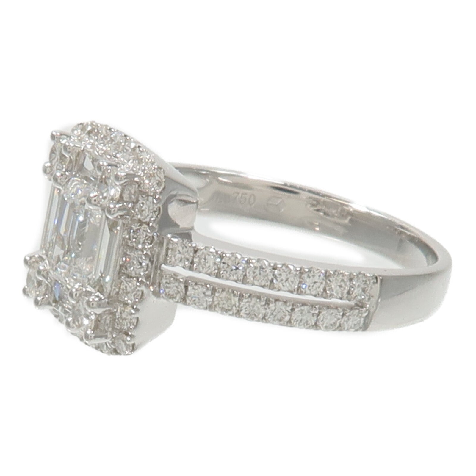 JEWELRY 18K白金Diamond Ring鑽石戒指