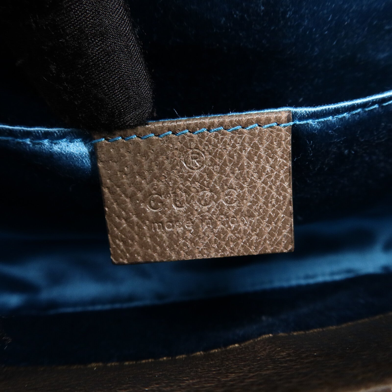 GUCCI 塗層帆布Ophidia GG鏈帶肩背袋
