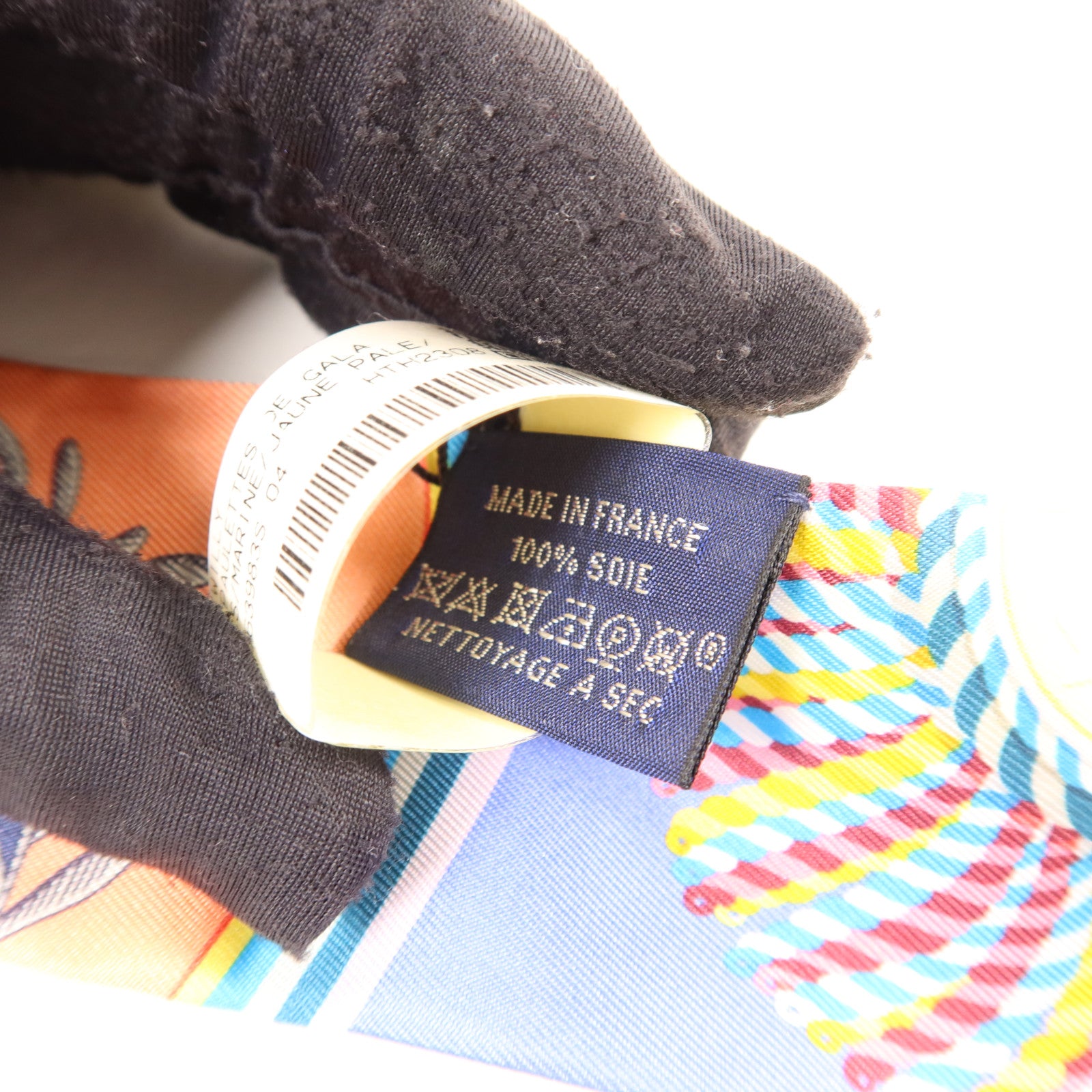HERMES 絲質Twilly絲巾