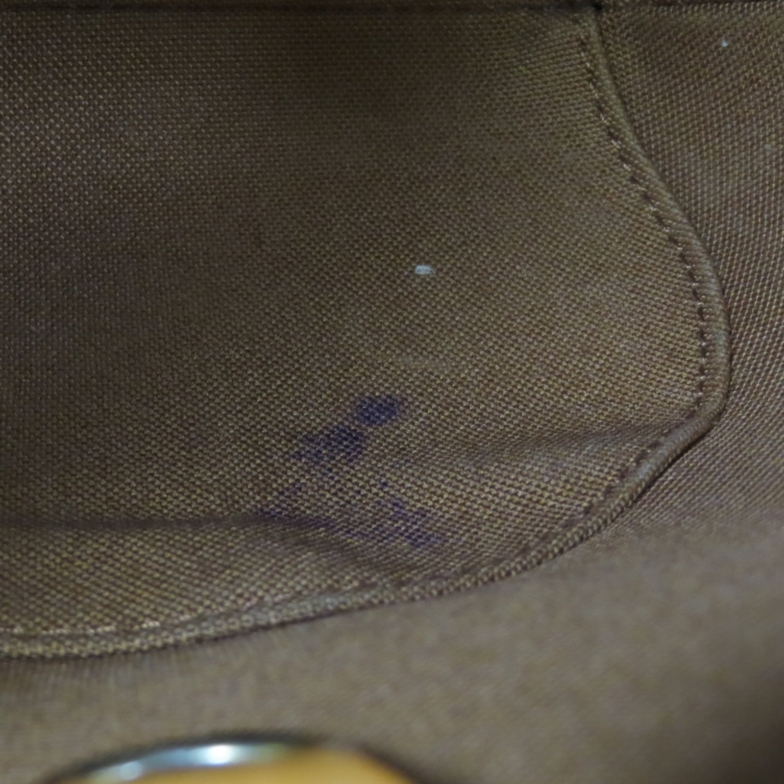 LOUIS VUITTON 【激減優惠】Monogram Ellipse Sac A Dos Backpack金扣背包棕色