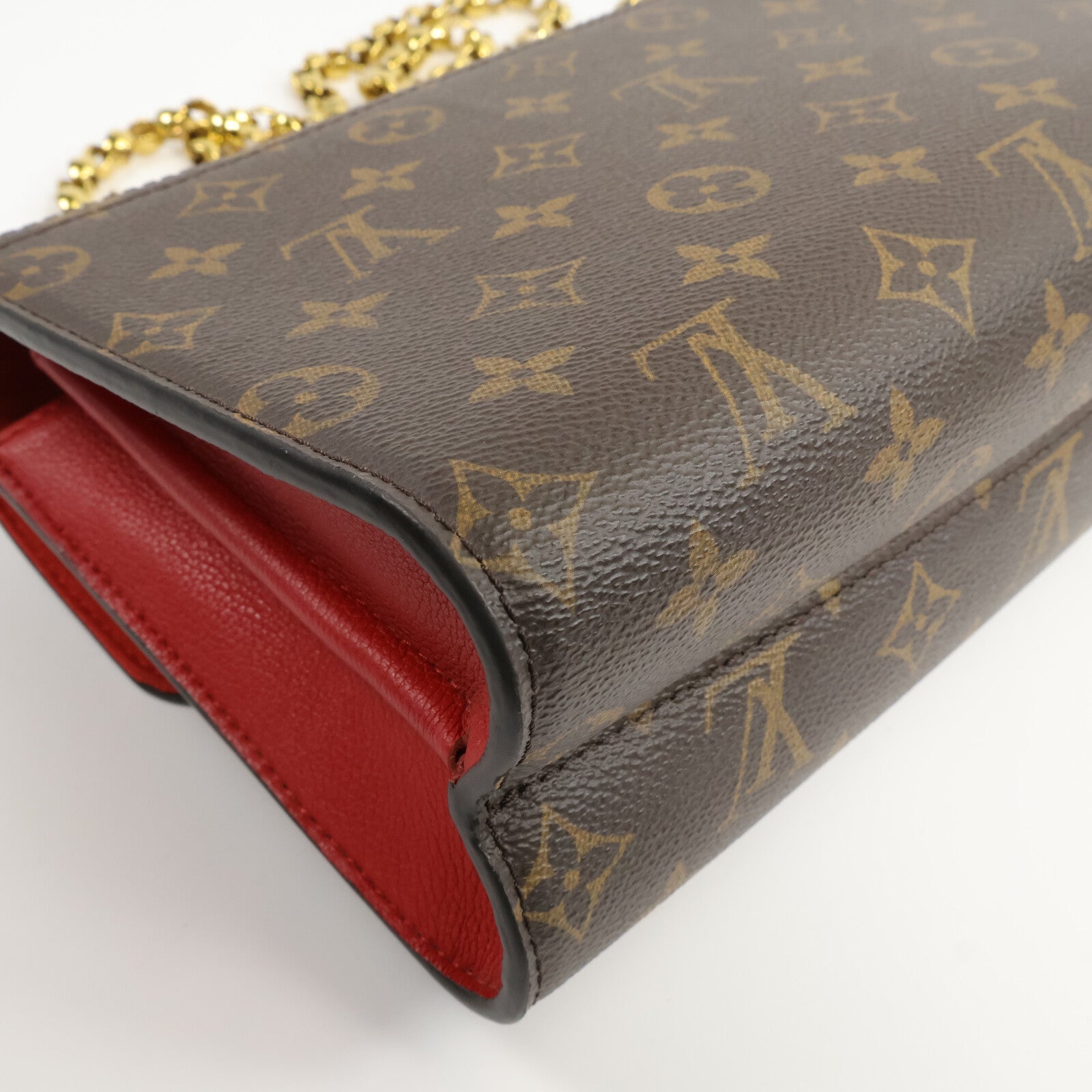 LOUIS VUITTON Monogram Victoire鏈帶肩背袋