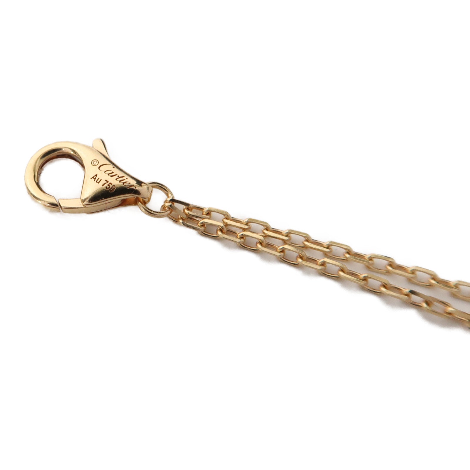 CARTIER 18K玫瑰金Love Necklace項鍊