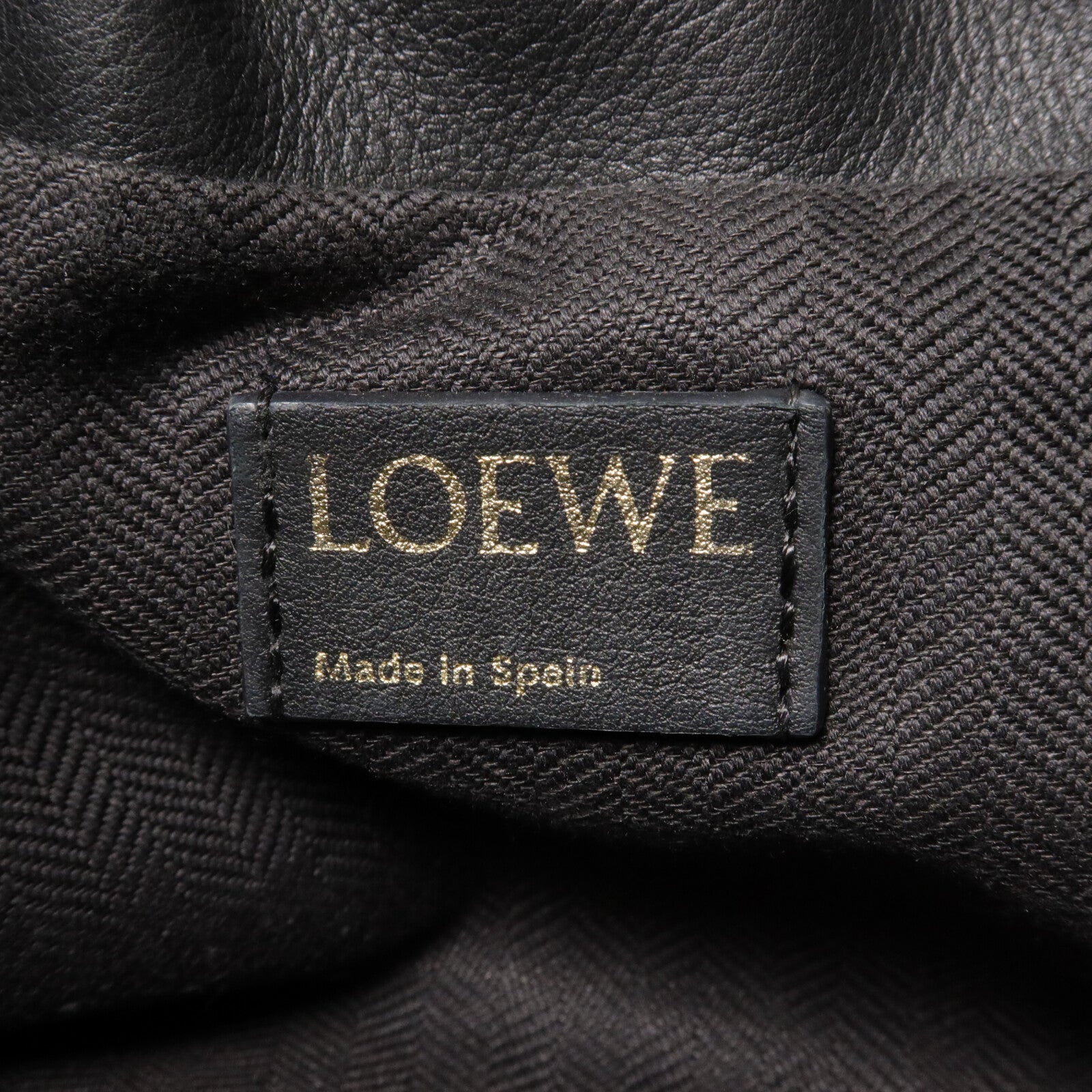 LOEWE 帆布Mini Flamenco肩背袋