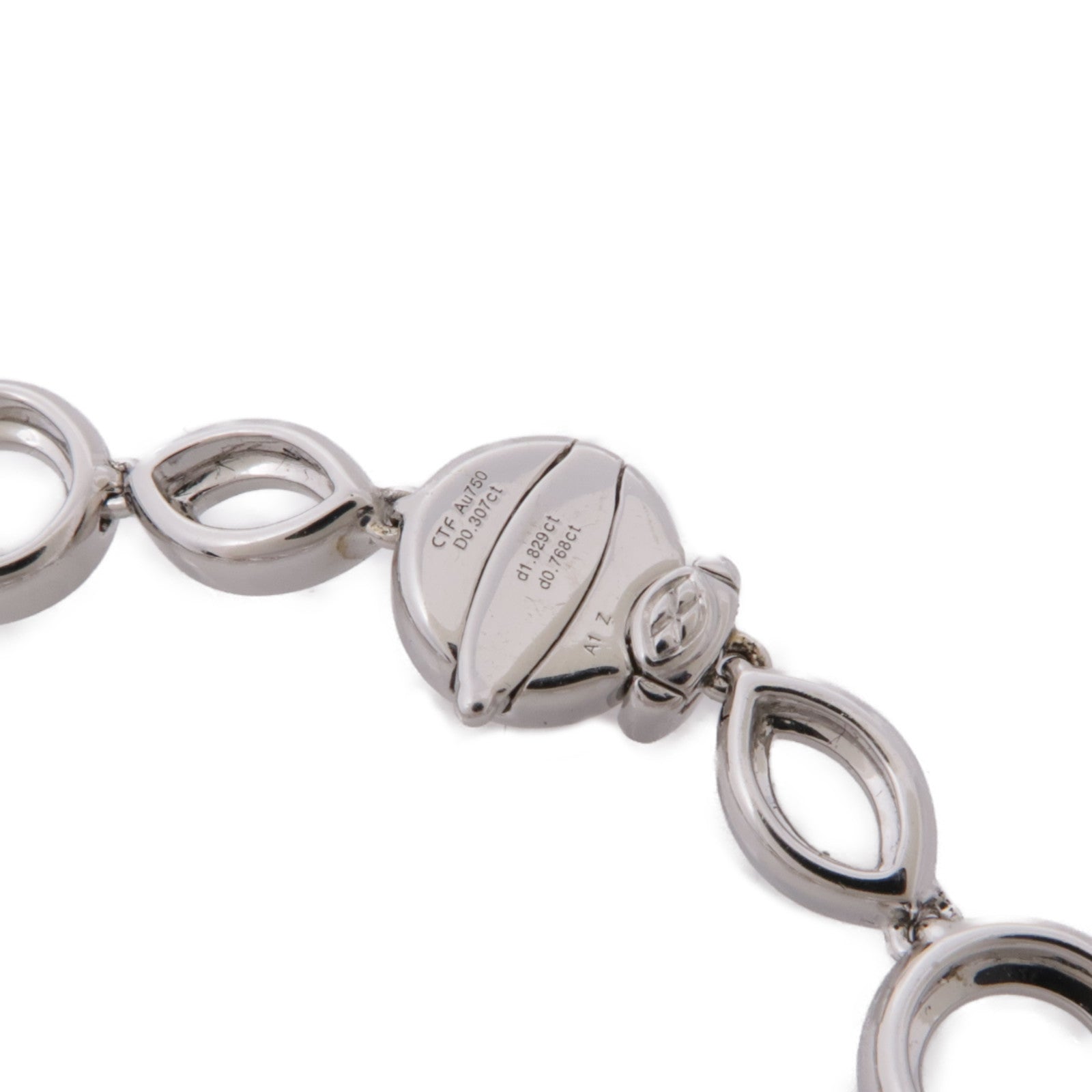 JEWELRY 18K白金Diamond Bracelet鑽石手鏈