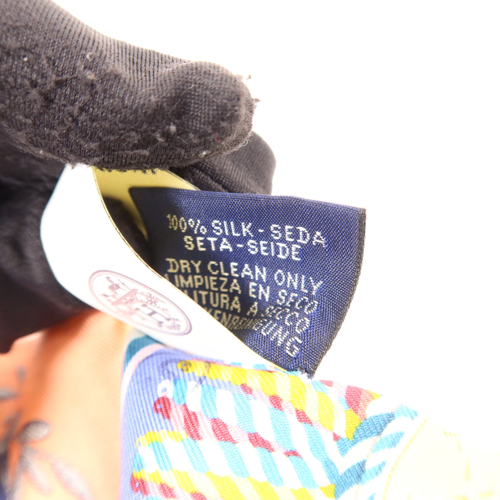 HERMES 絲質Twilly絲巾