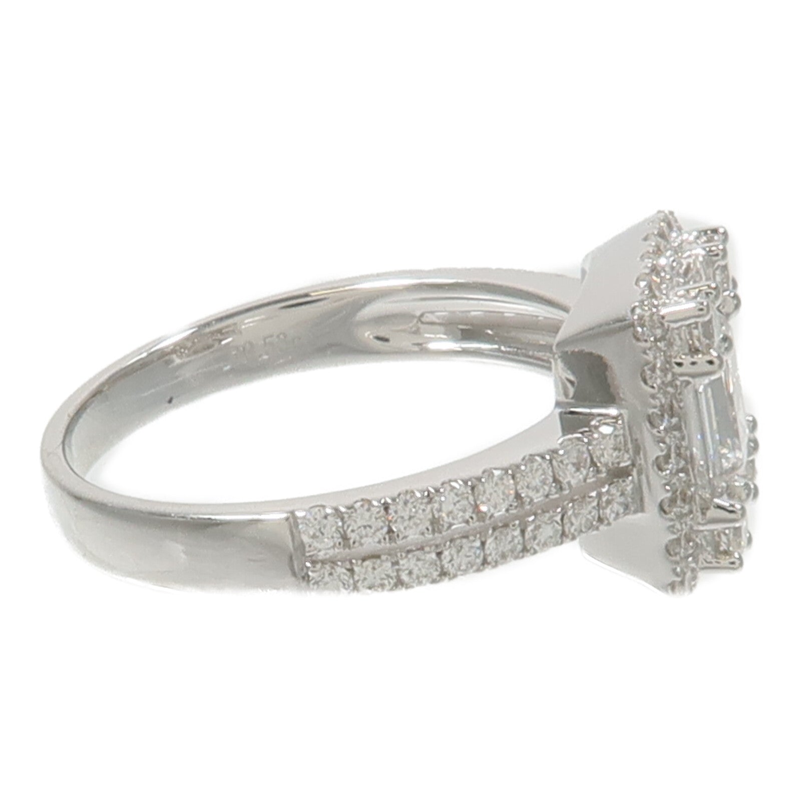 JEWELRY 18K白金Diamond Ring鑽石戒指
