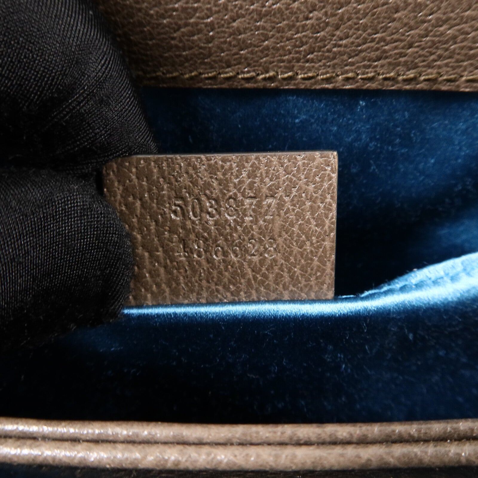 GUCCI 塗層帆布Ophidia GG鏈帶肩背袋
