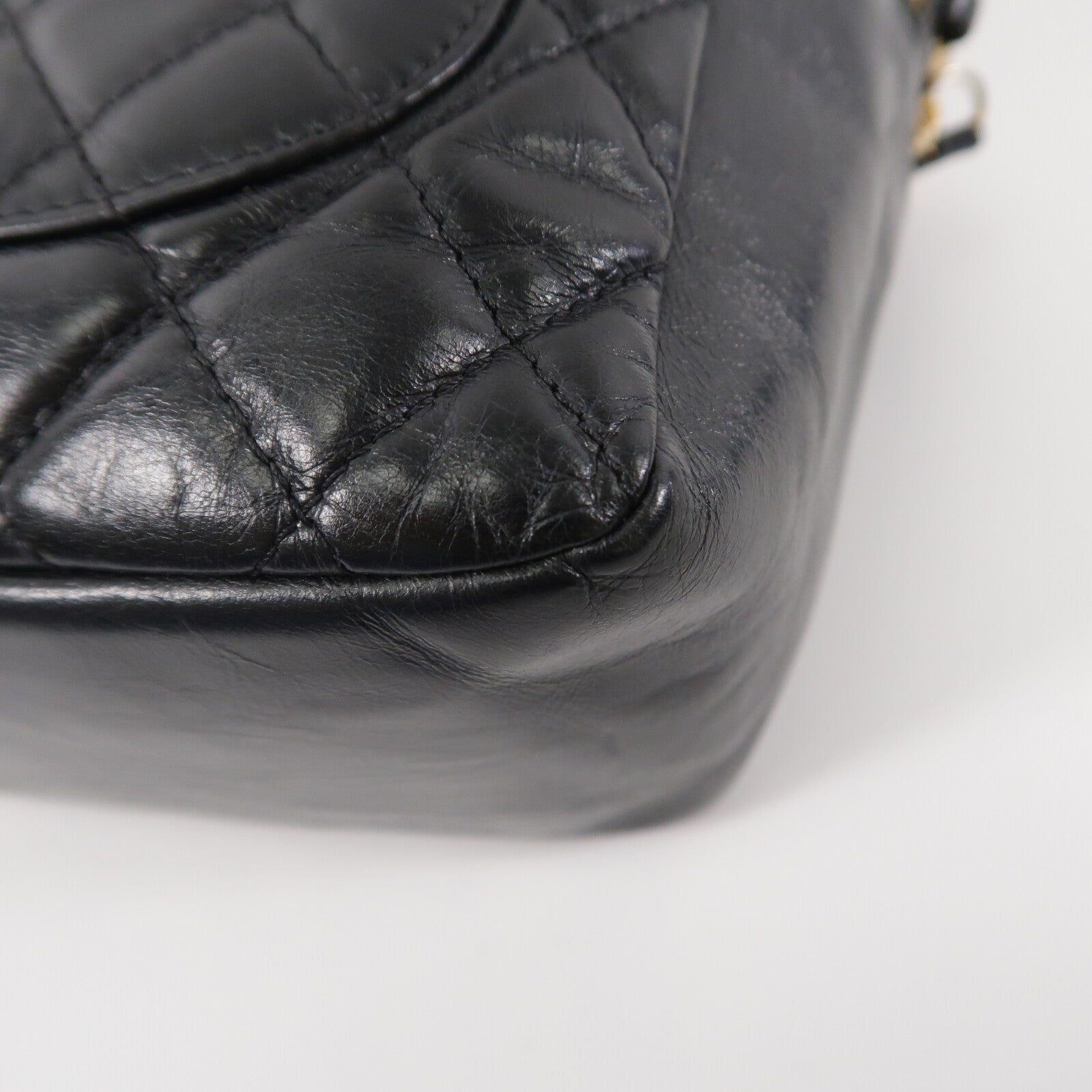 CHANEL 牛皮皮革Shoulder Bag鏈帶肩背袋