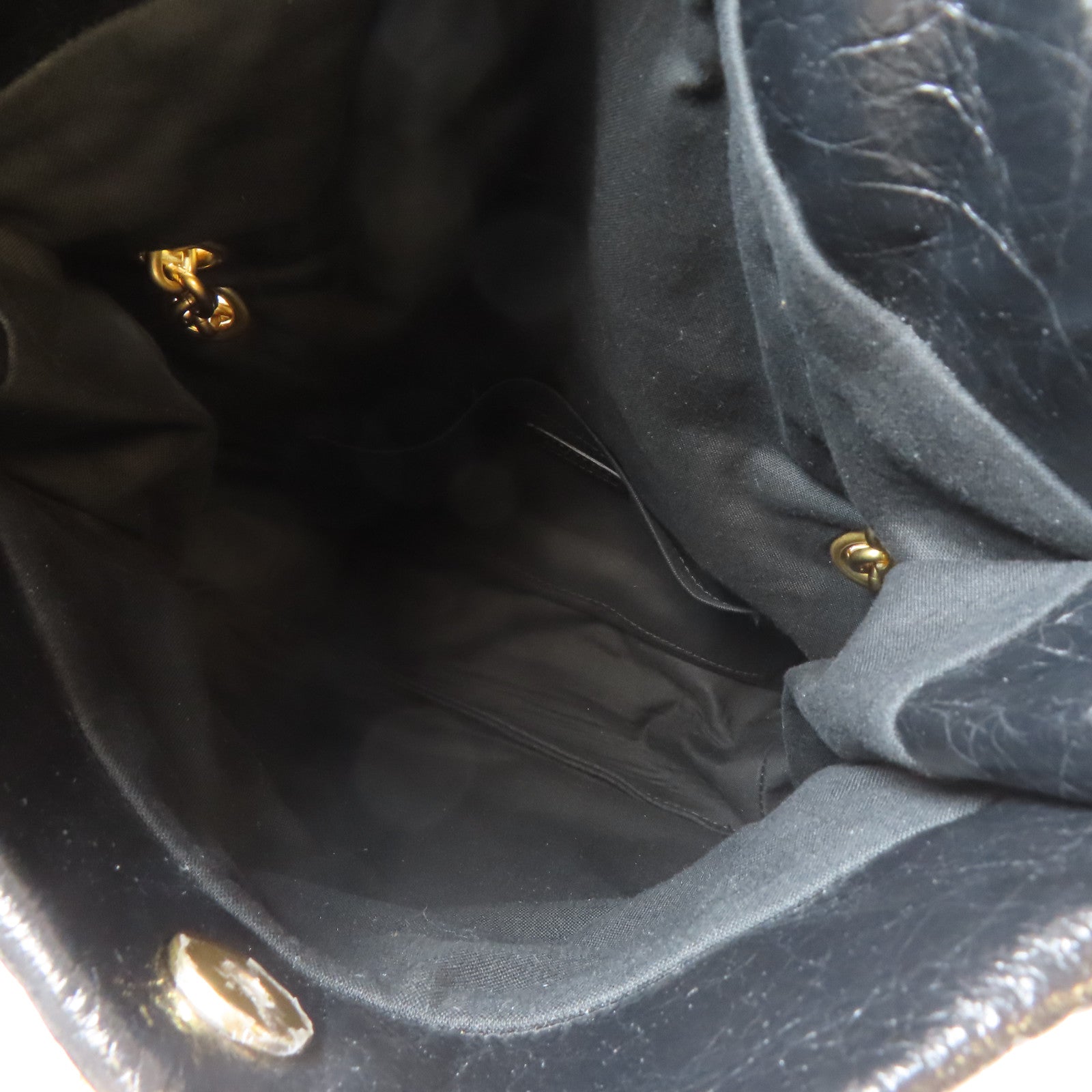 BALENCIAGA 牛皮皮革Monaco金扣鏈帶肩背袋黑色