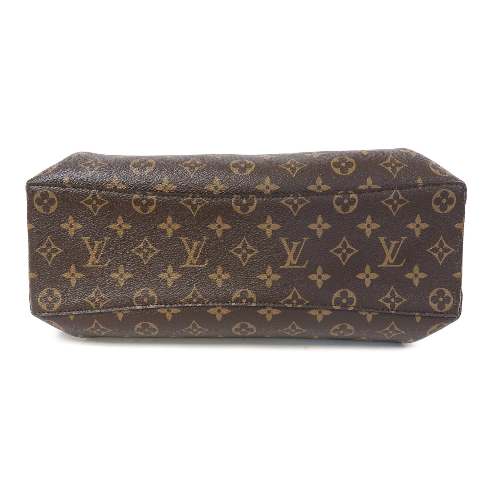 LOUIS VUITTON Monogram Rivoli MM金扣手挽肩背兩用袋啡色