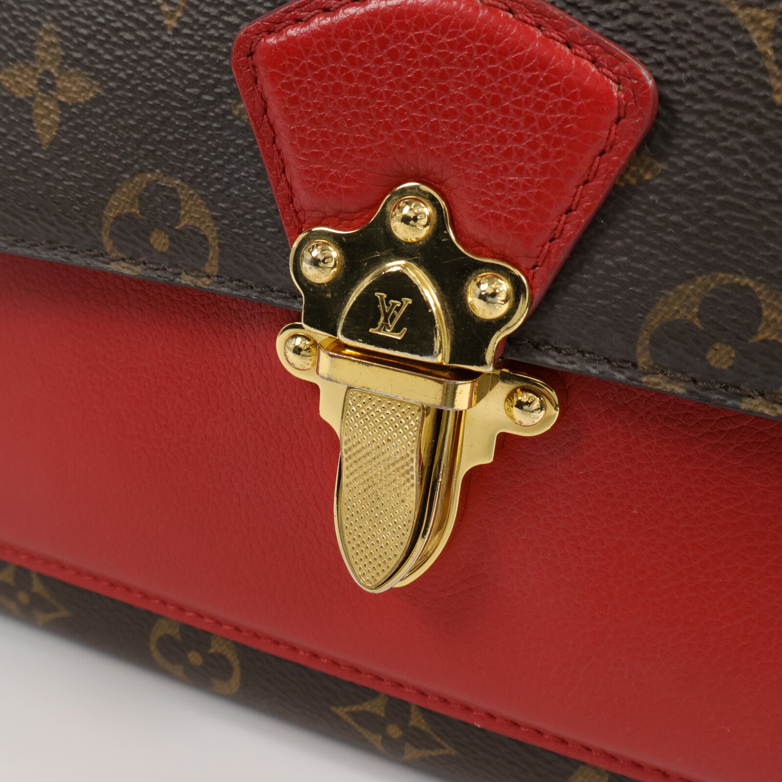 LOUIS VUITTON Monogram Victoire鏈帶肩背袋