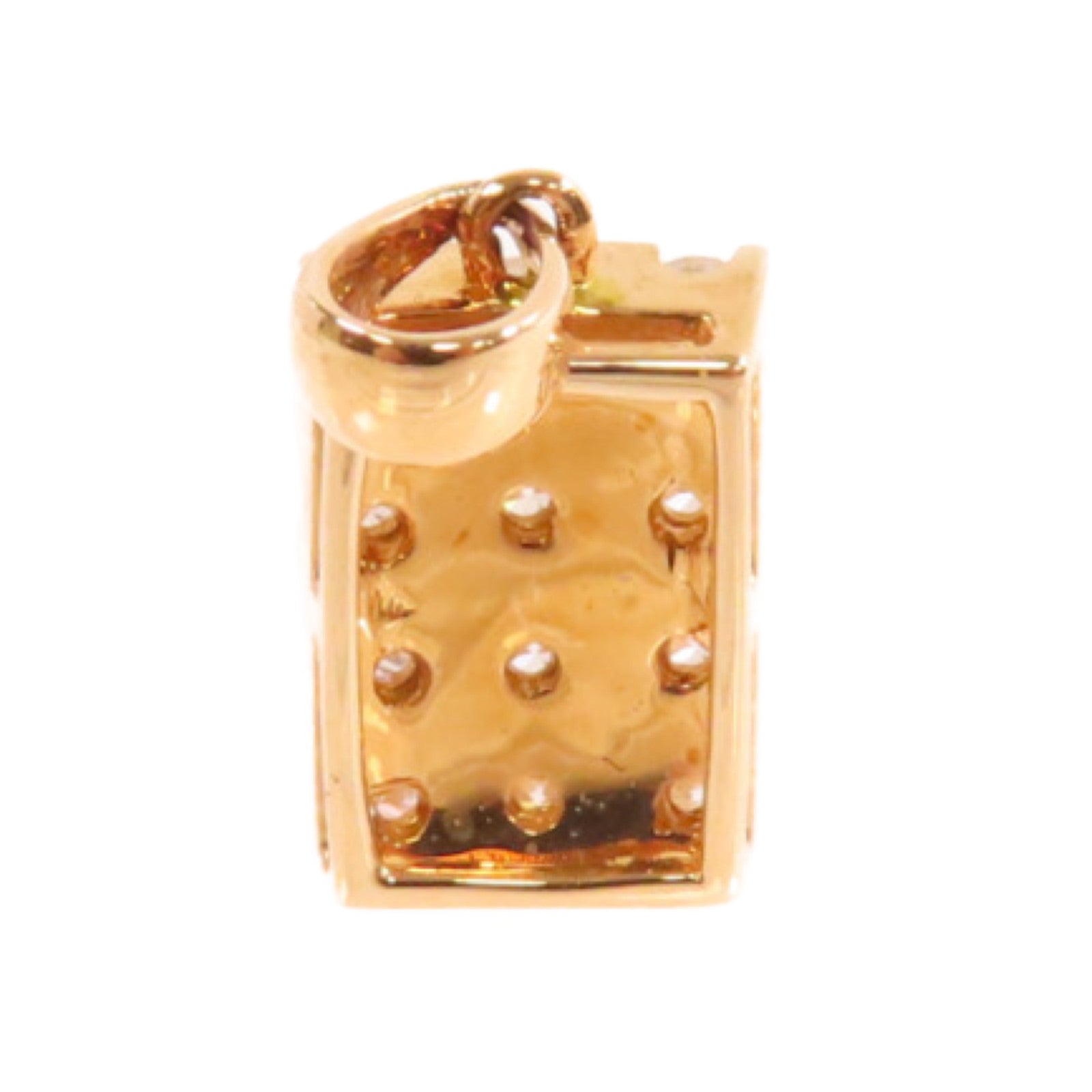 JEWELRY 18K玫瑰金/鑽石Diamond Pendant Top吊墜頭扣