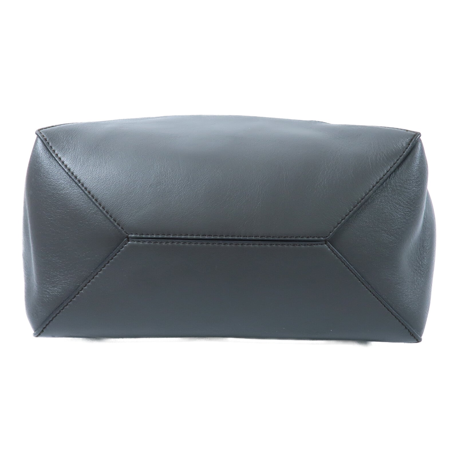 LOEWE 牛皮皮革Puzzle Fold Medium手挽袋