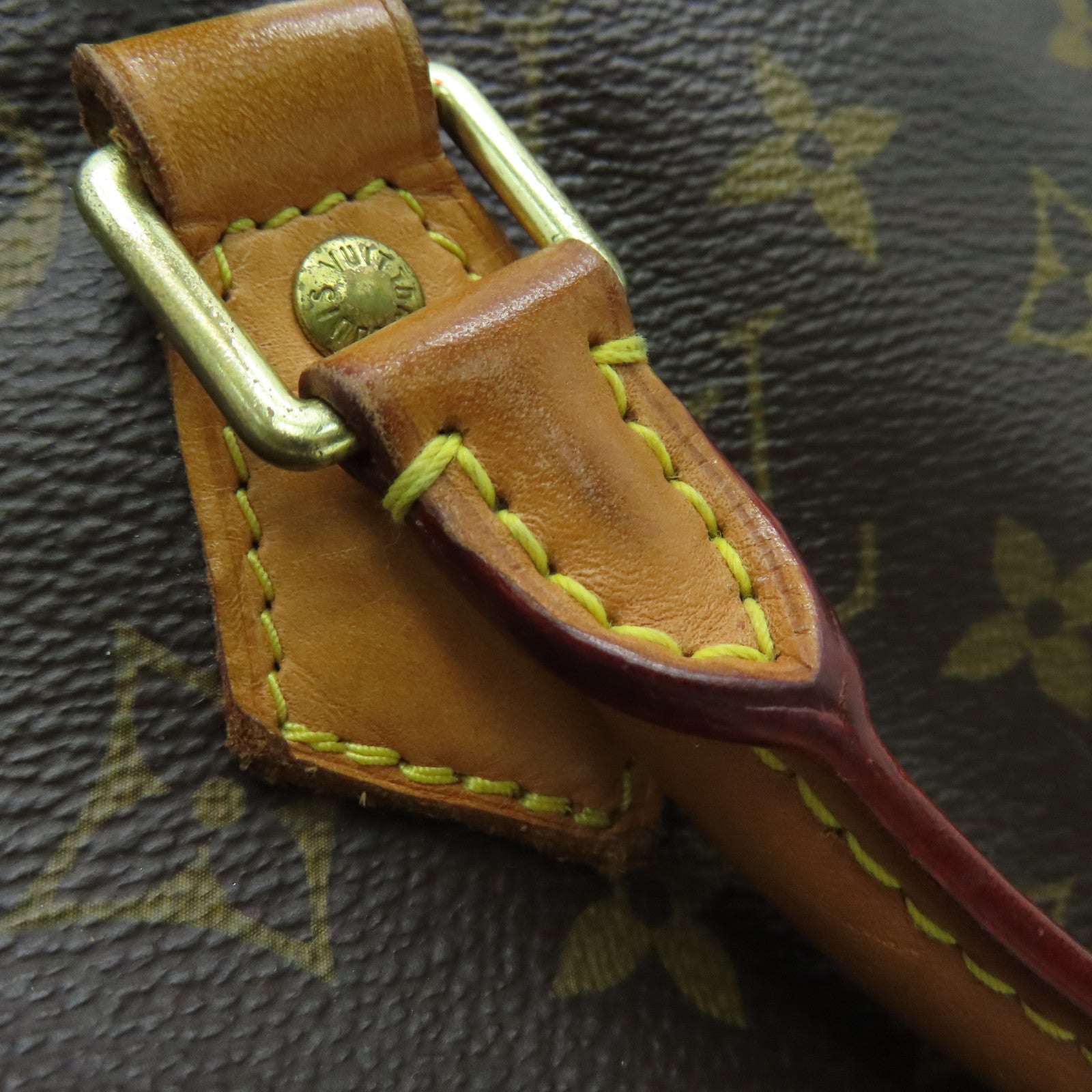 LOUIS VUITTON Monogram Speedy Bandouliere 30手挽肩背兩用袋啡色