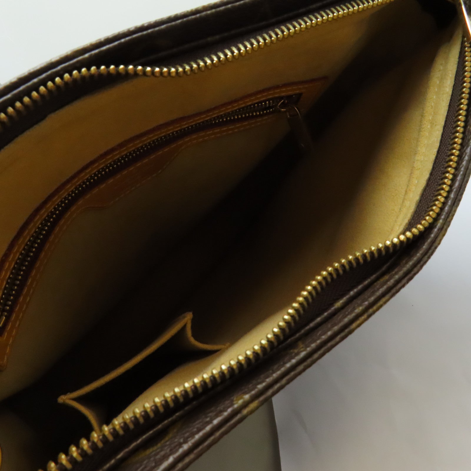 LOUIS VUITTON 【激減優惠】Monogram Looping GM金扣肩背袋啡色