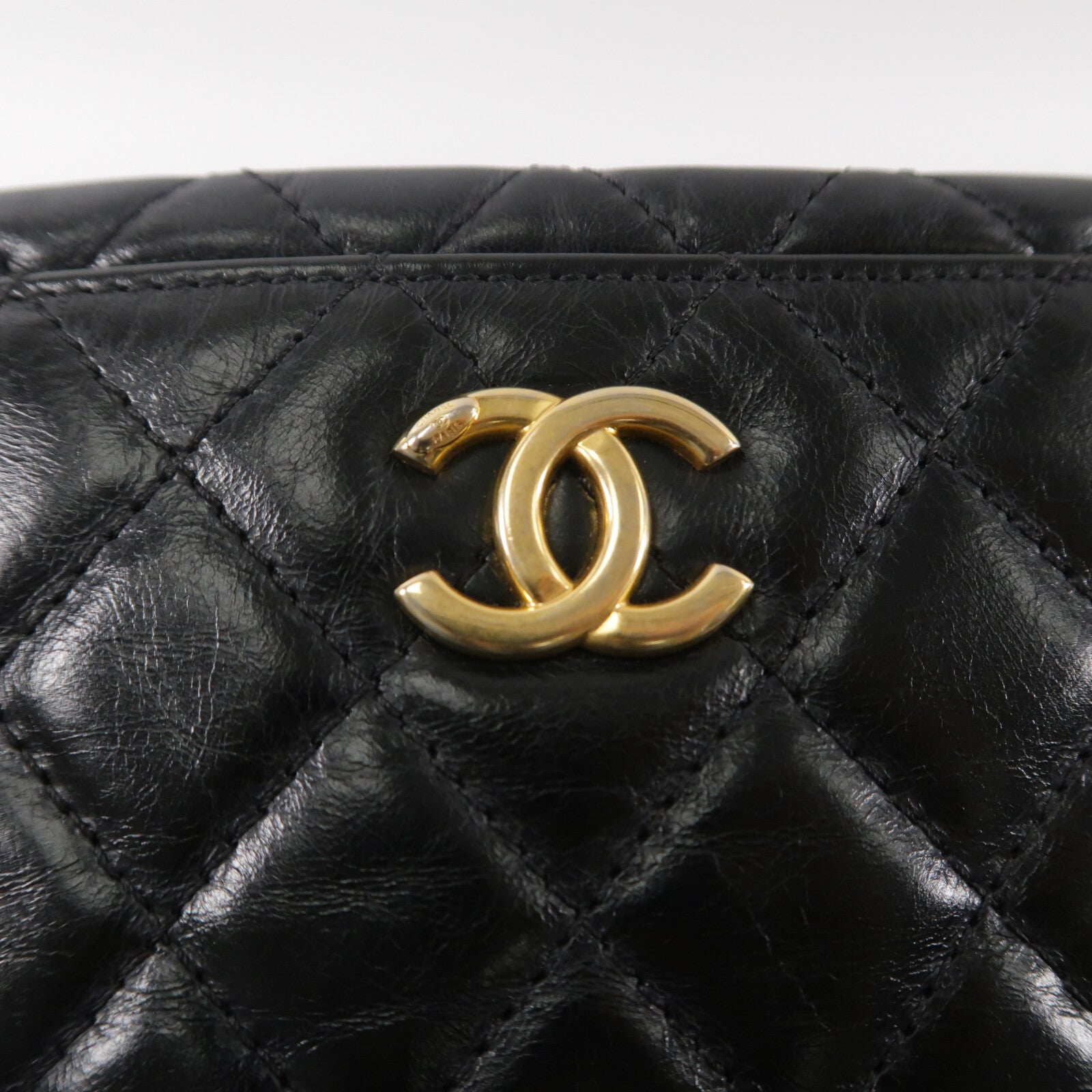 CHANEL 牛皮皮革Shoulder Bag鏈帶肩背袋